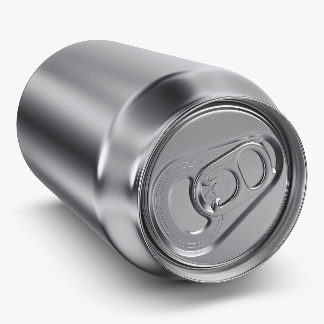 Aluminum Standard Can 330ml 3D Model – Realistic Beverage Asset, PBR Textures - View 8