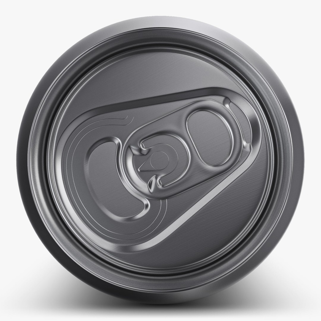 Aluminum Standard Can 330ml 3D Model – Realistic Beverage Asset, PBR Textures - View 9
