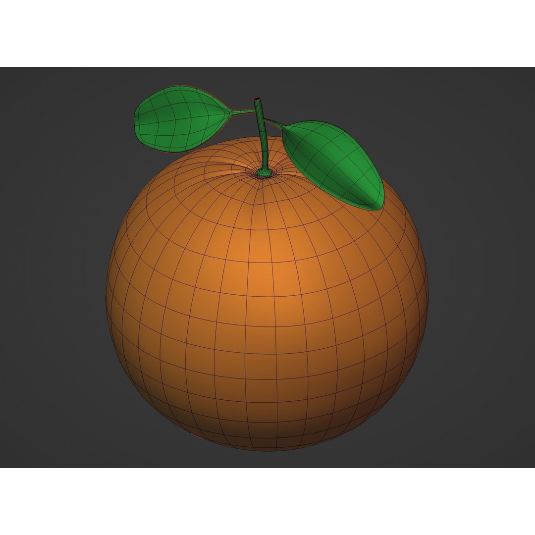 Cartoon Fruit Pack 3D Model – Low Poly Game Asset, FBX - View 15