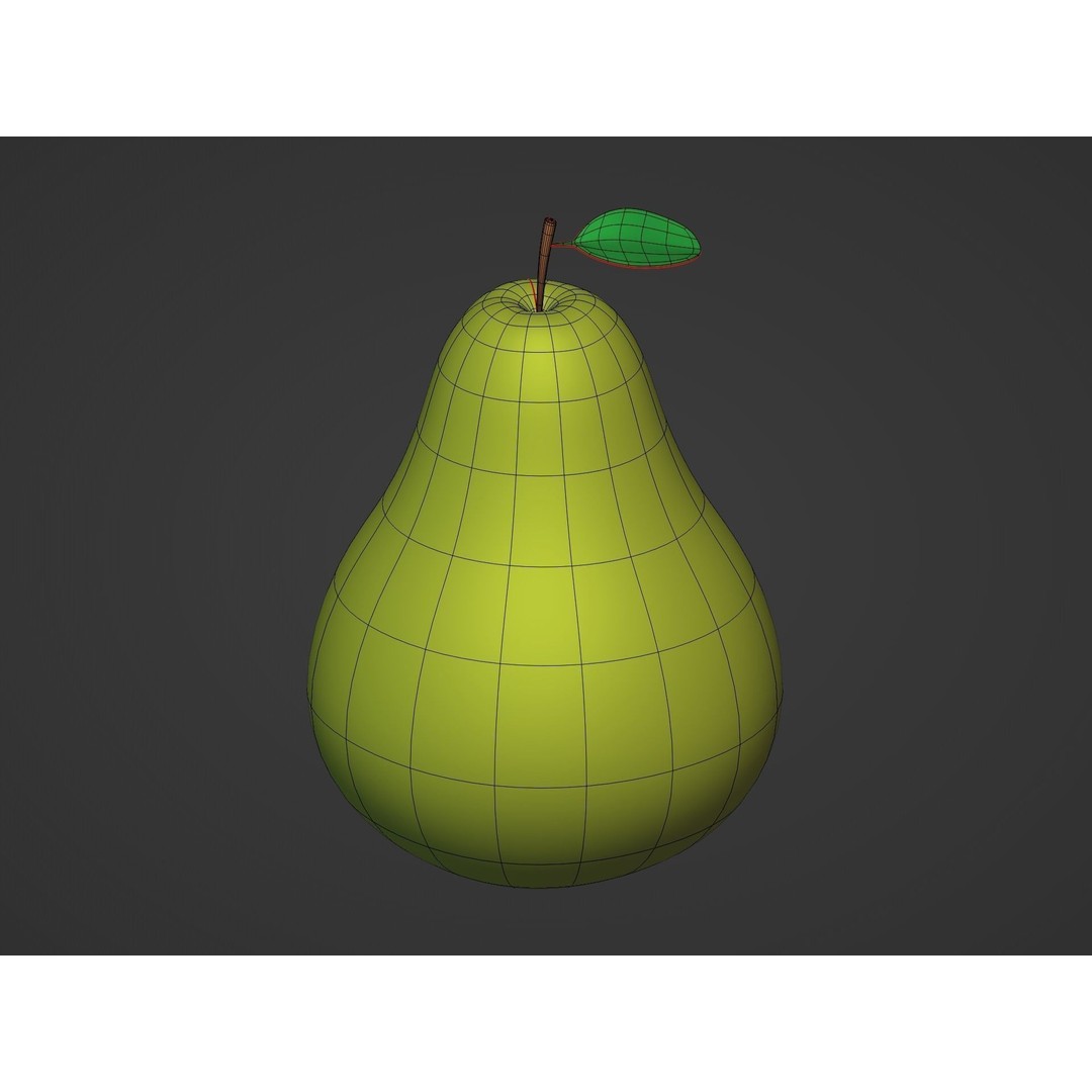 Cartoon Fruit Pack 3D Model – Low Poly Game Asset, FBX - View 18