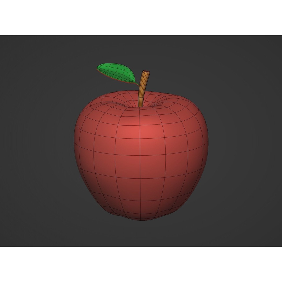Cartoon Fruit Pack 3D Model – Low Poly Game Asset, FBX - View 21