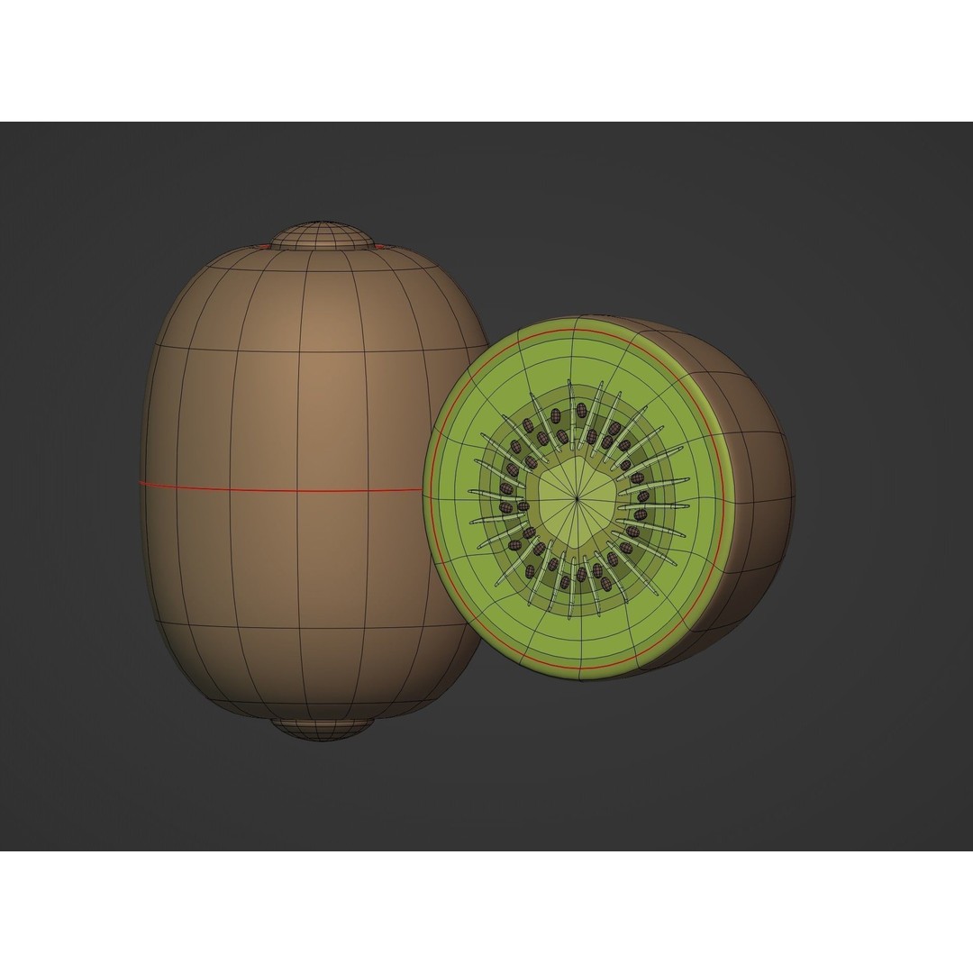 Cartoon Fruit Pack 3D Model – Low Poly Game Asset, FBX - View 22