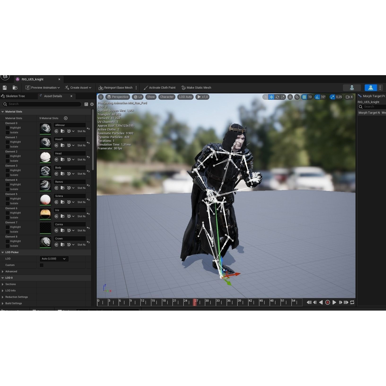 Dark Age Knight - Low-Poly Game-Ready 3D Model - View 12