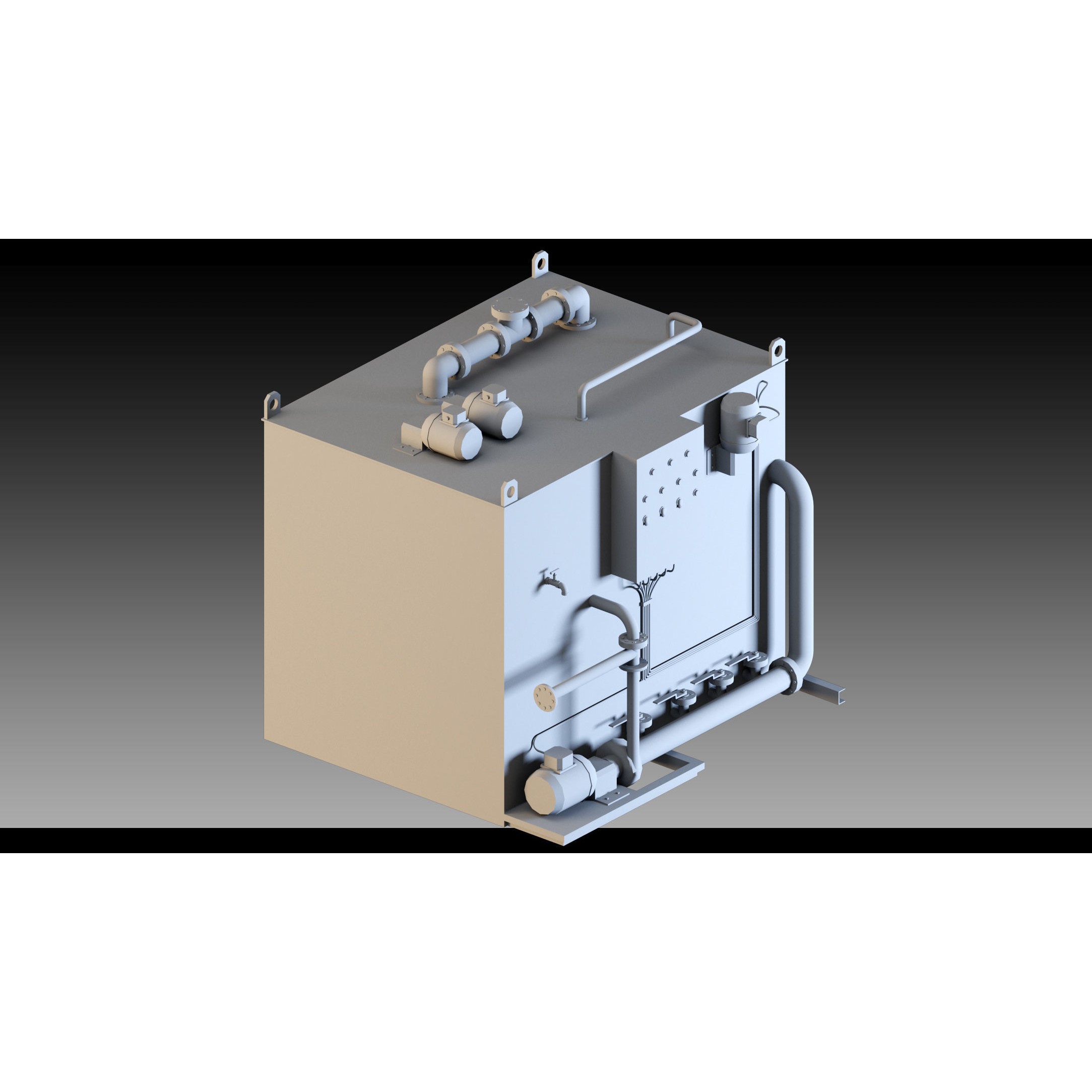 Factory Props Collection - High-Detail 3D Model - View 11