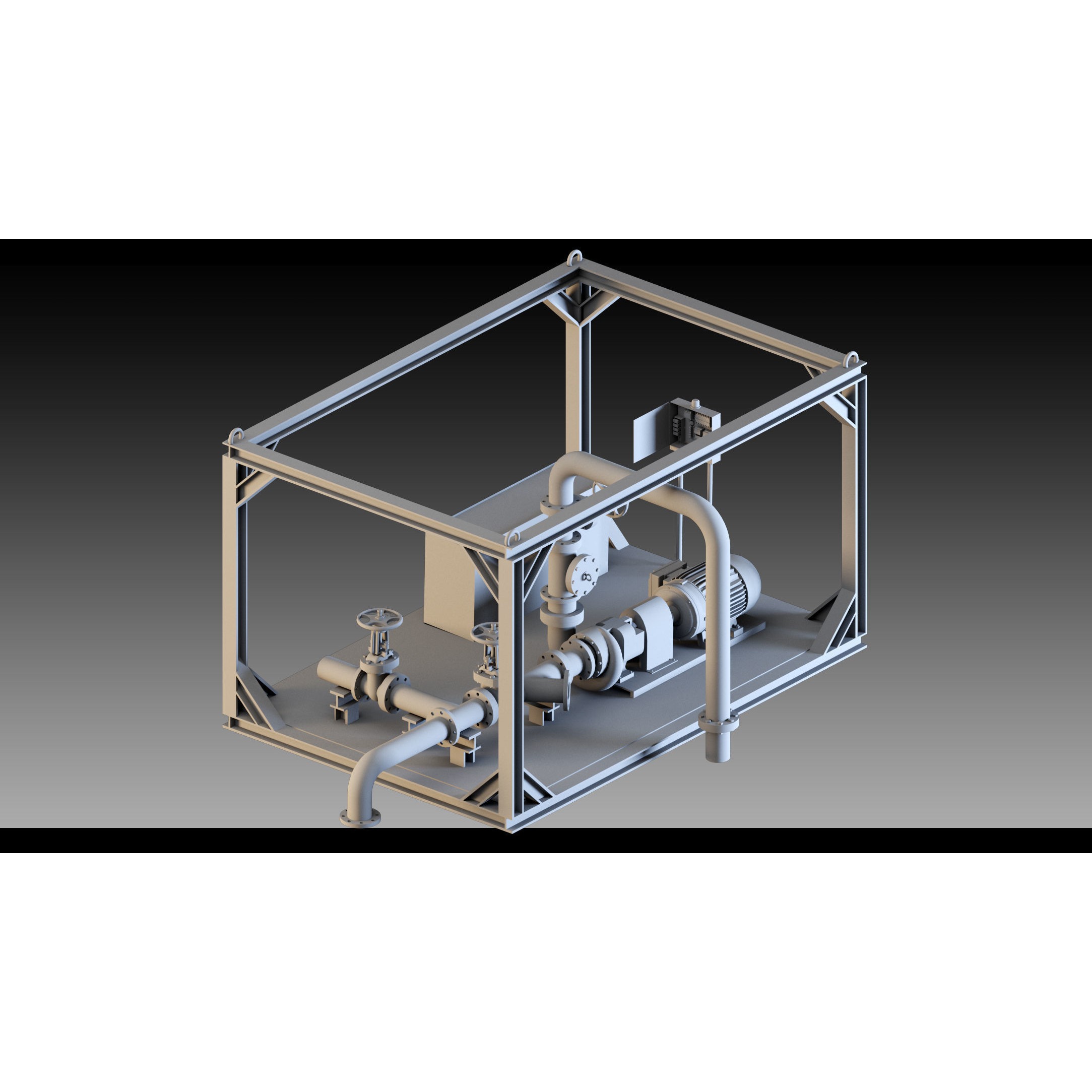 Factory Props Collection - High-Detail 3D Model - View 12