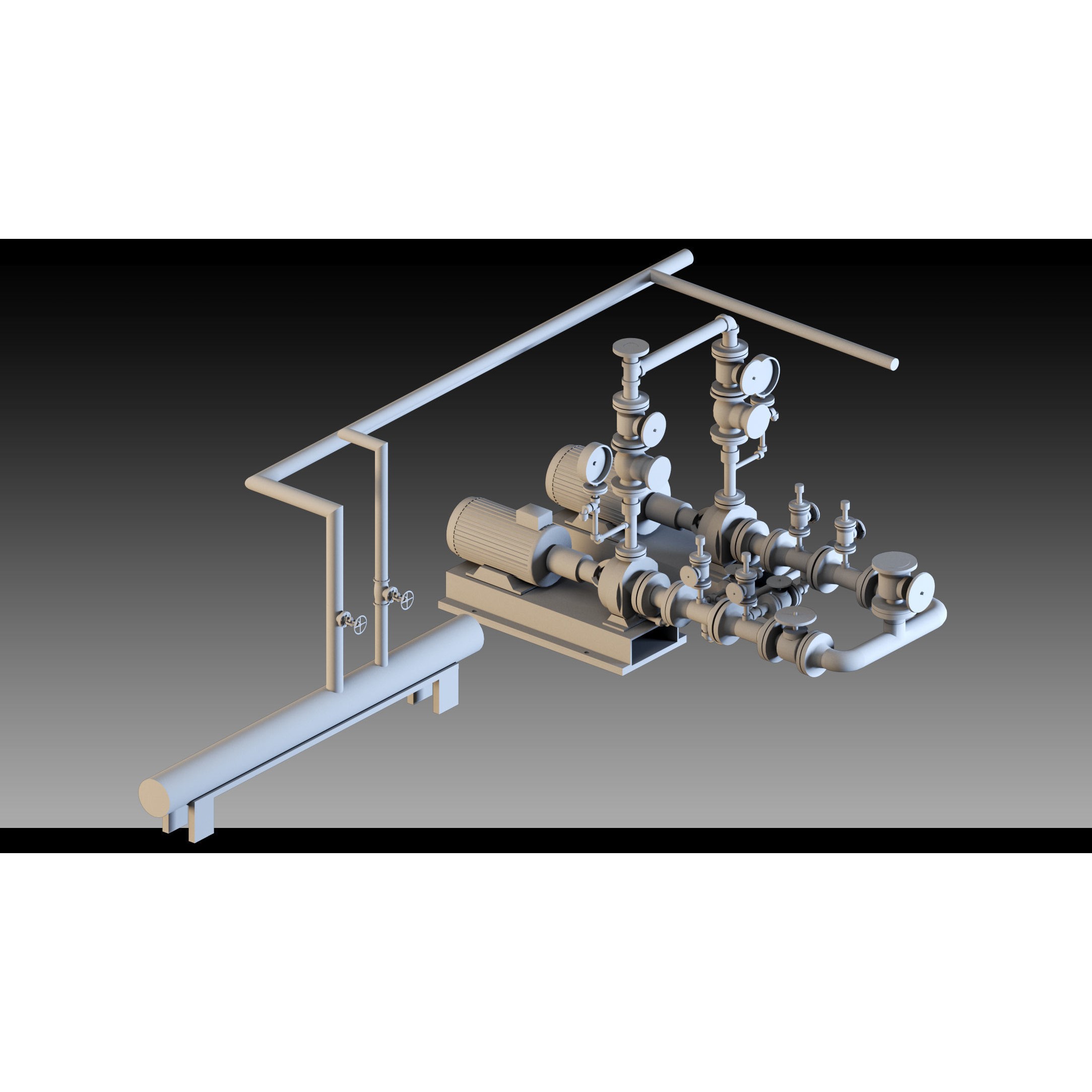 Factory Props Collection - High-Detail 3D Model - View 21