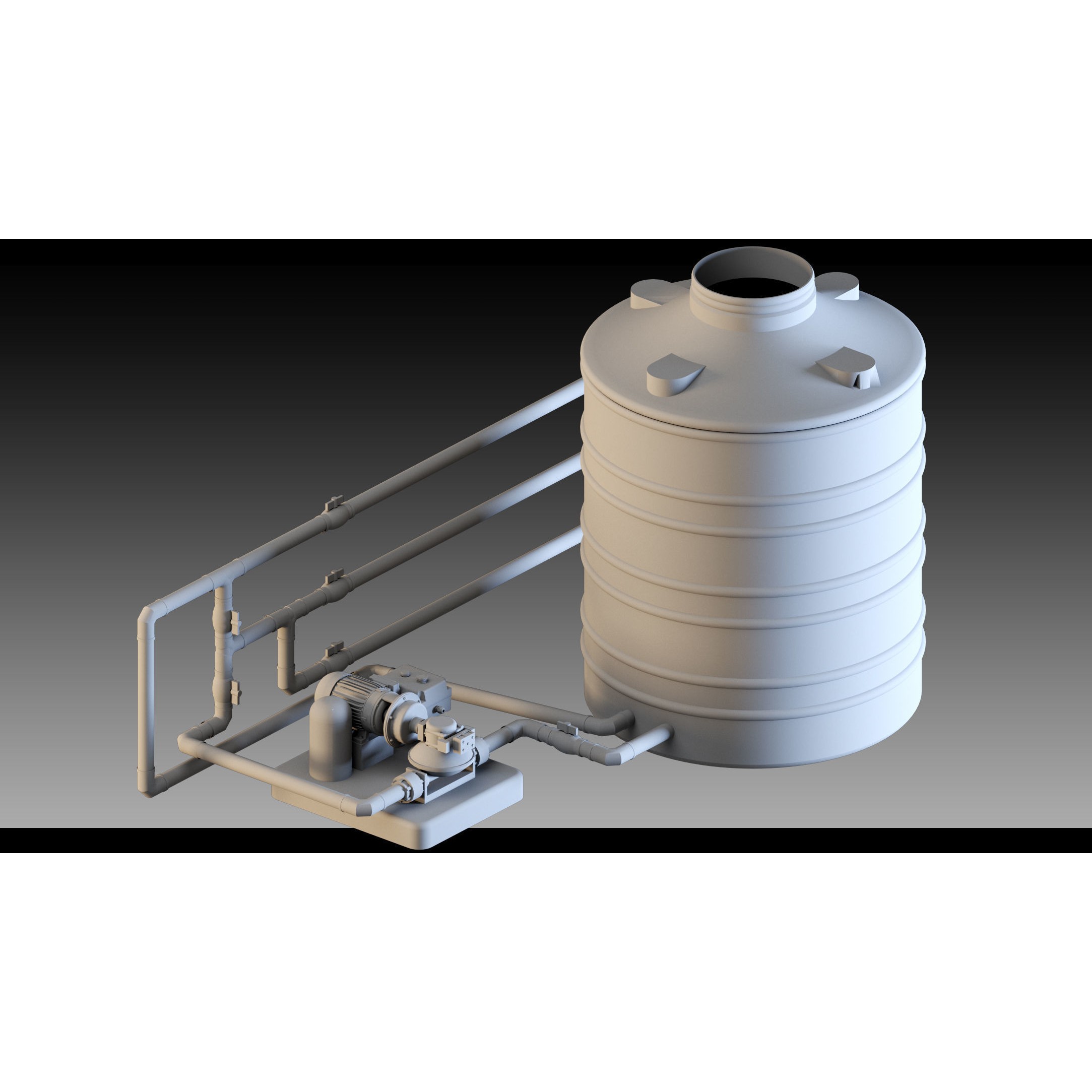 Factory Props Collection - High-Detail 3D Model - View 8