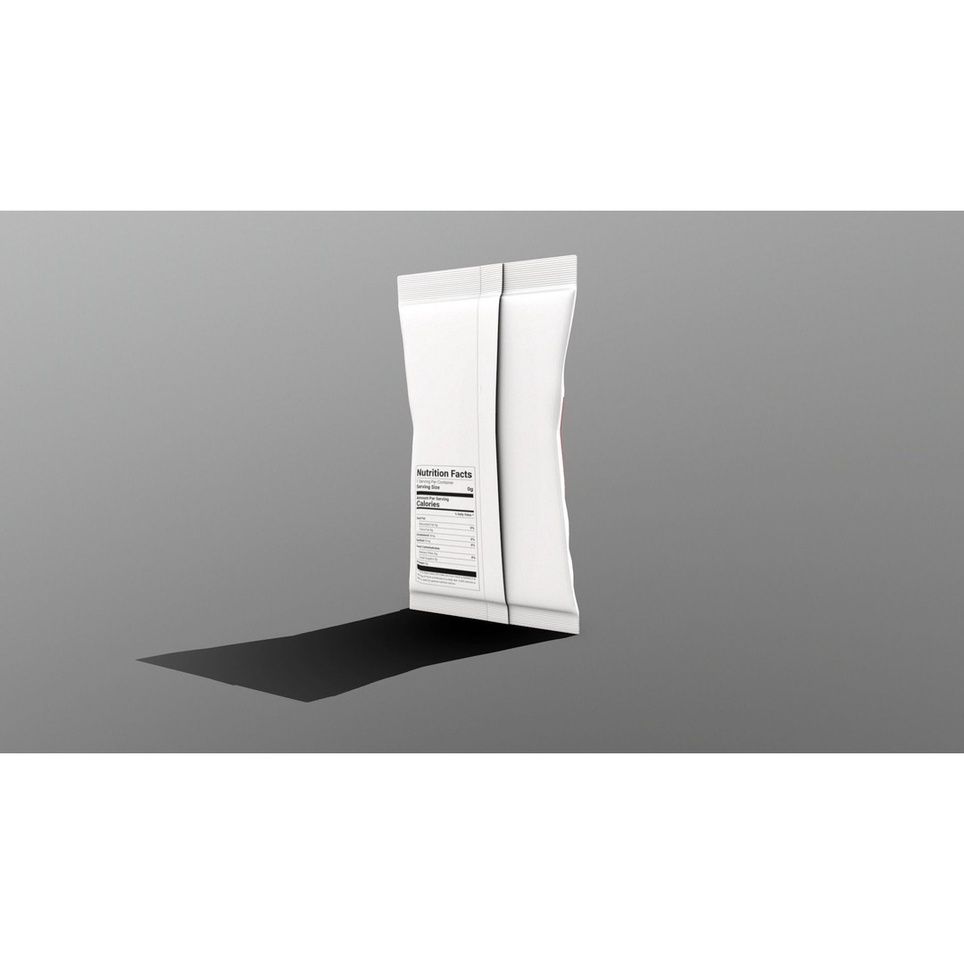 Taco Seasoning Pack 3D Model – Low Poly PBR Kitchen Asset, FBX - View 5