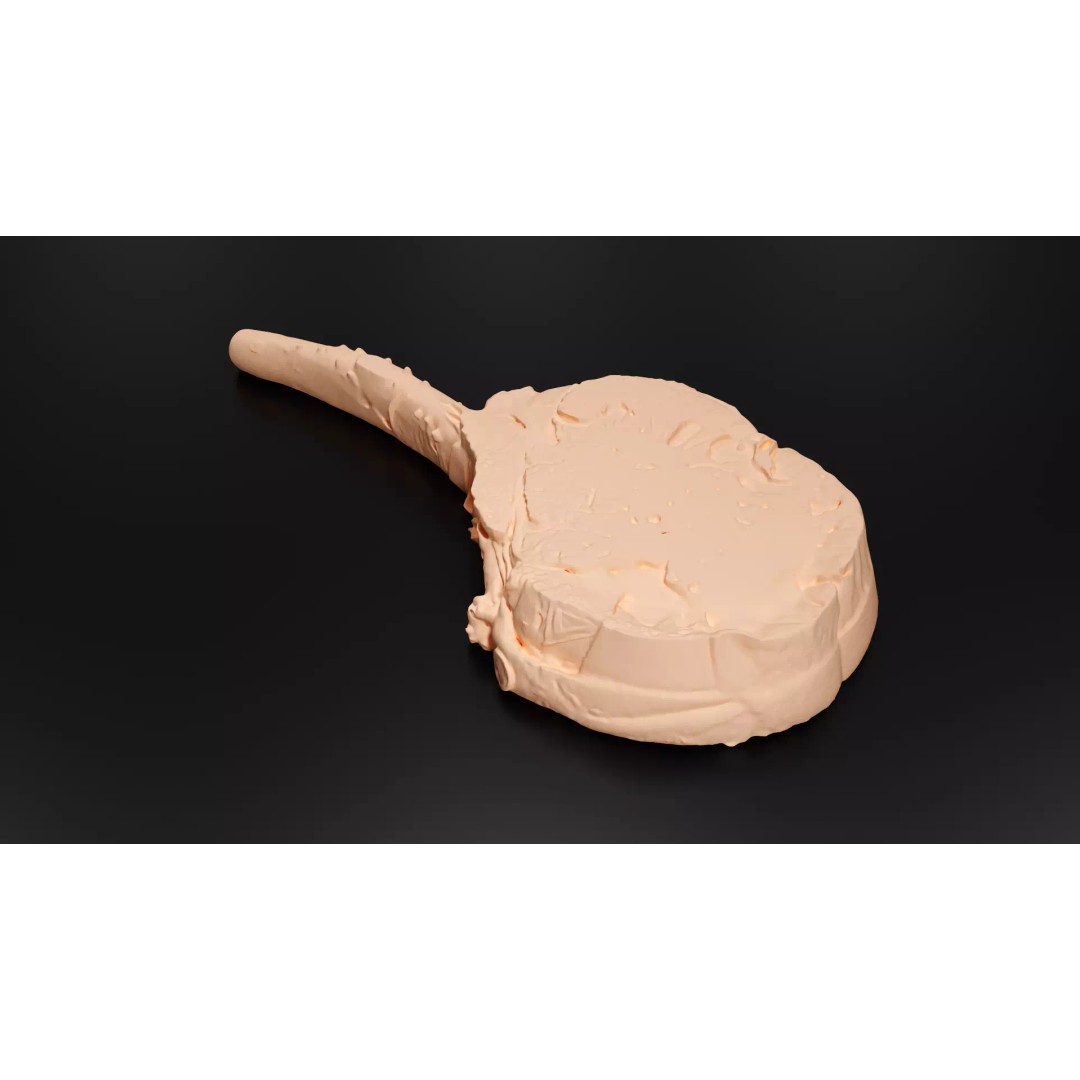 Grilled Bone-In Steak 3D Model – Low Poly PBR Asset for Games - View 9