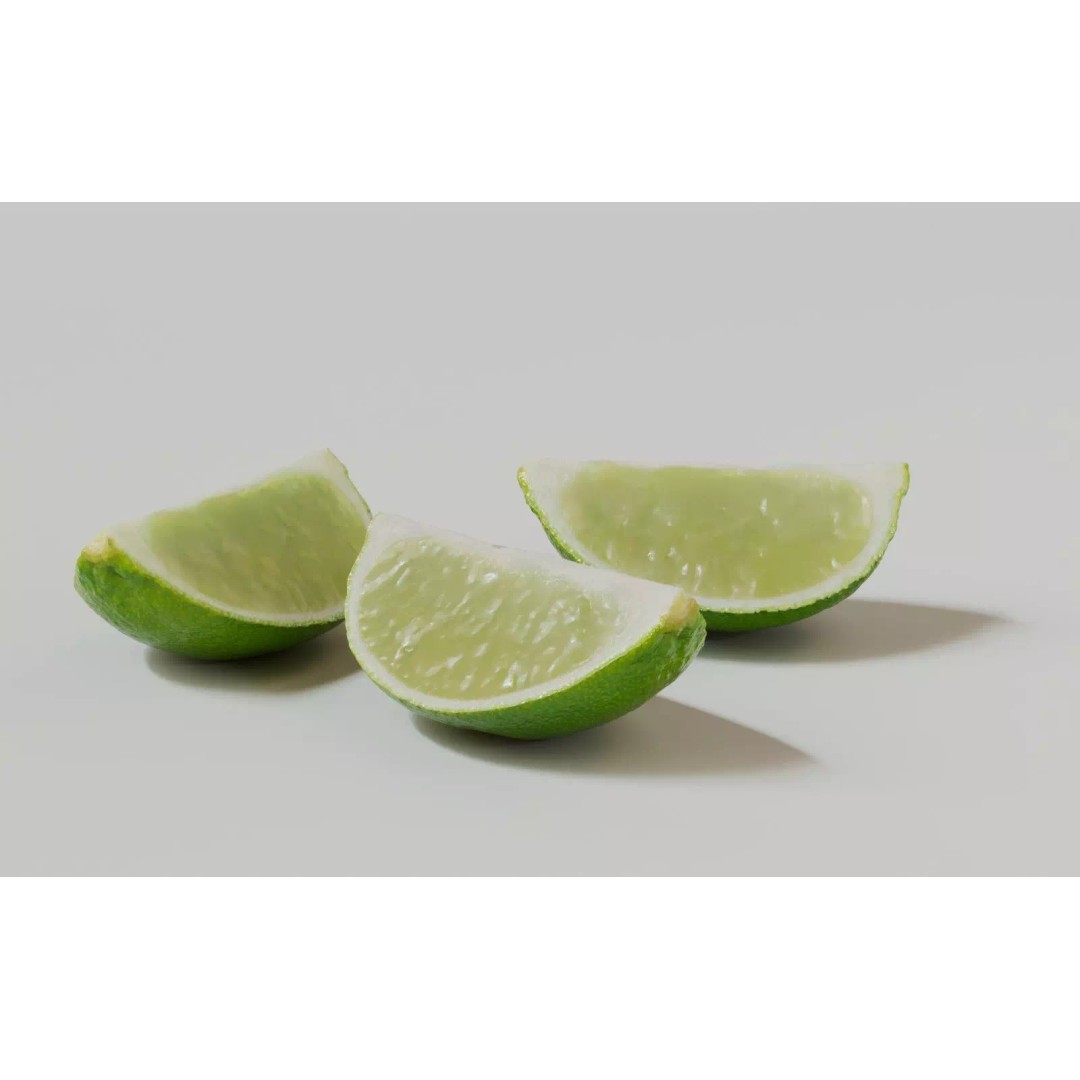 Lime 3D Model – Realistic Fruit Asset with PBR Textures, Blender - View 21