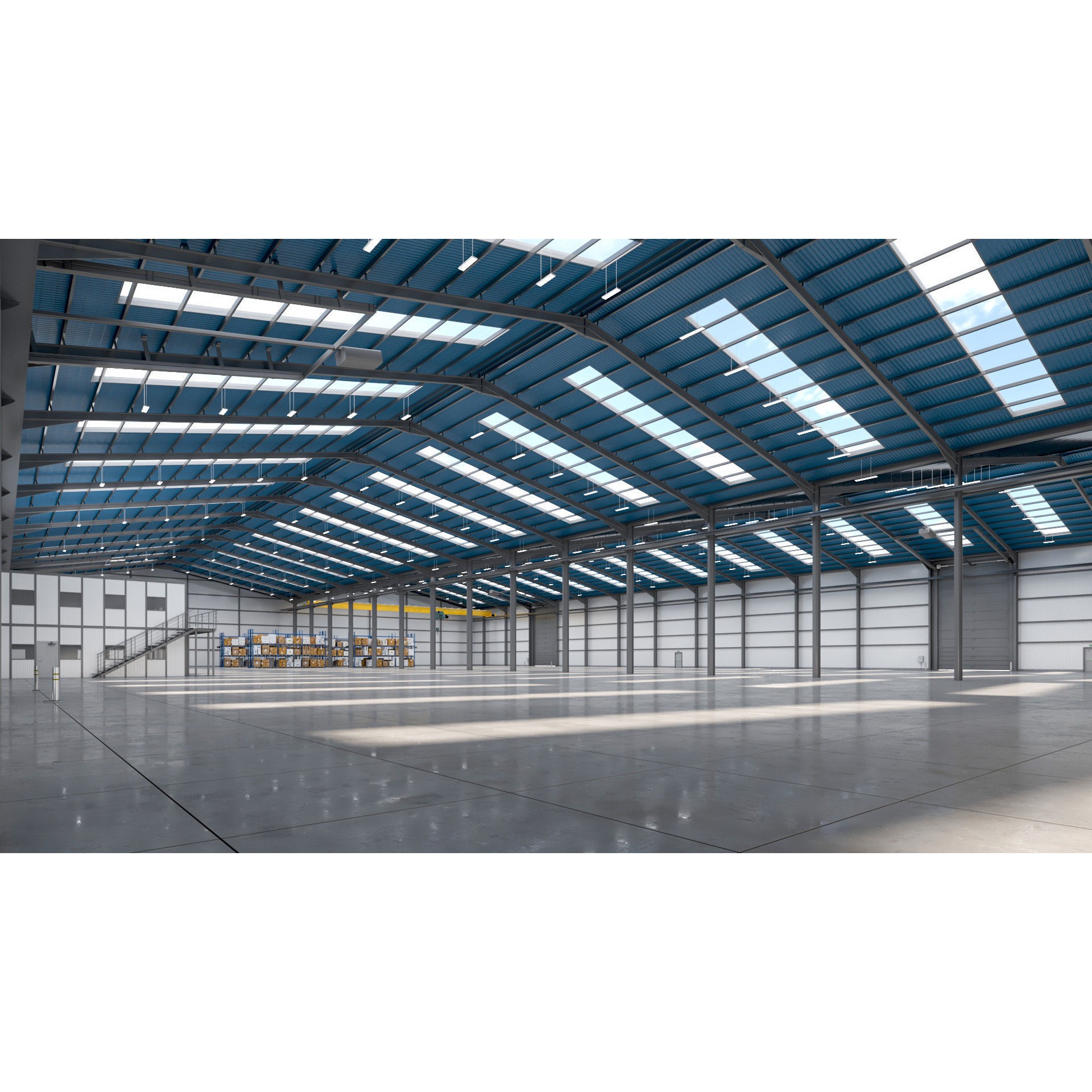 Warehouse 2 Box - Game-Ready 3D Model - View 11