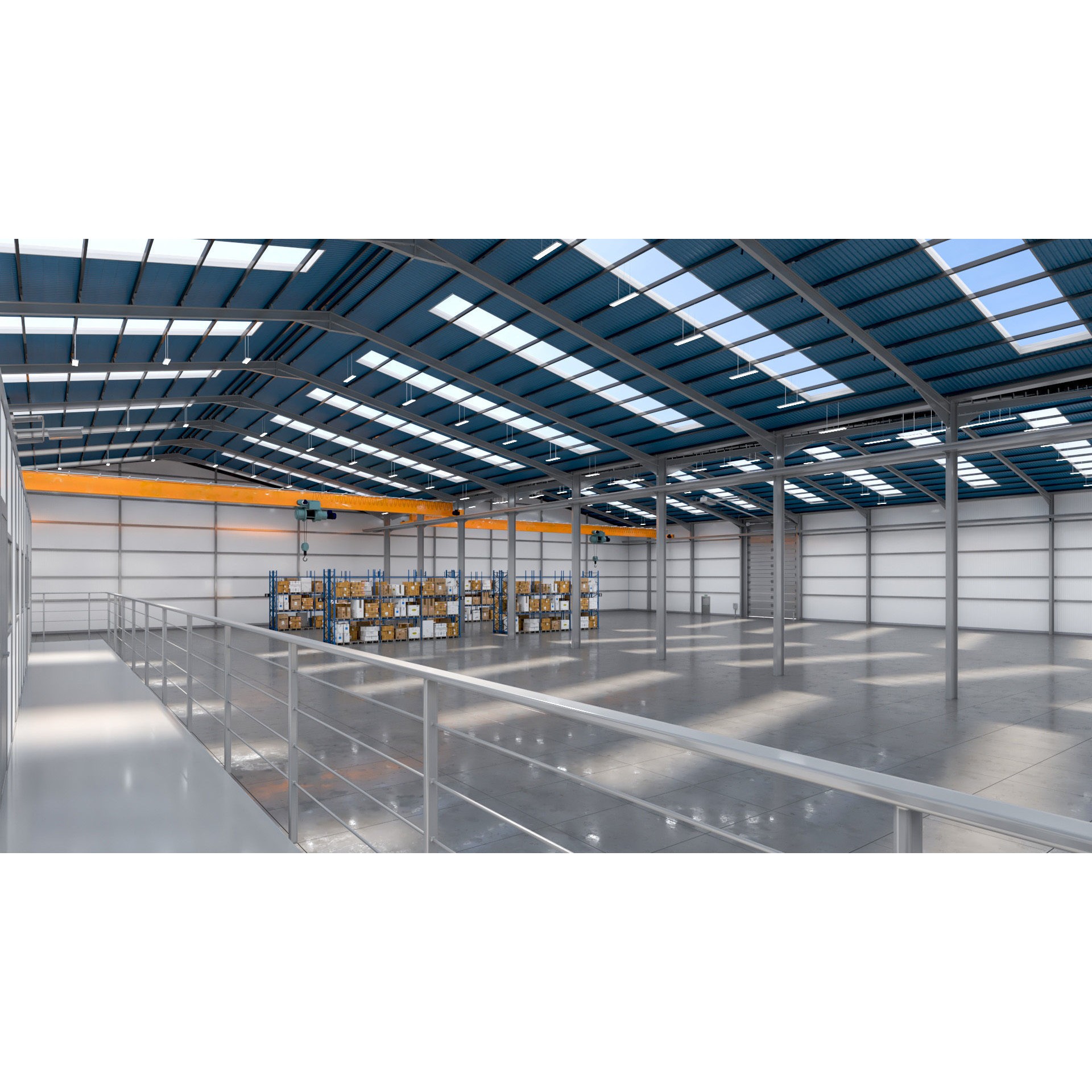 Warehouse 2 Box - Game-Ready 3D Model - View 12