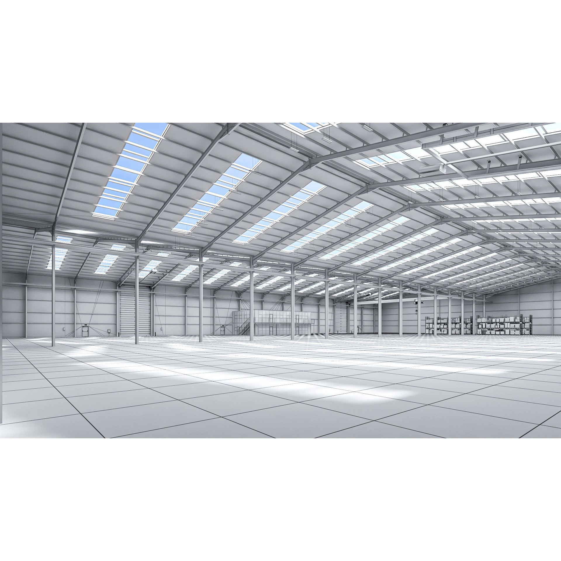 Warehouse 2 Box - Game-Ready 3D Model - View 23