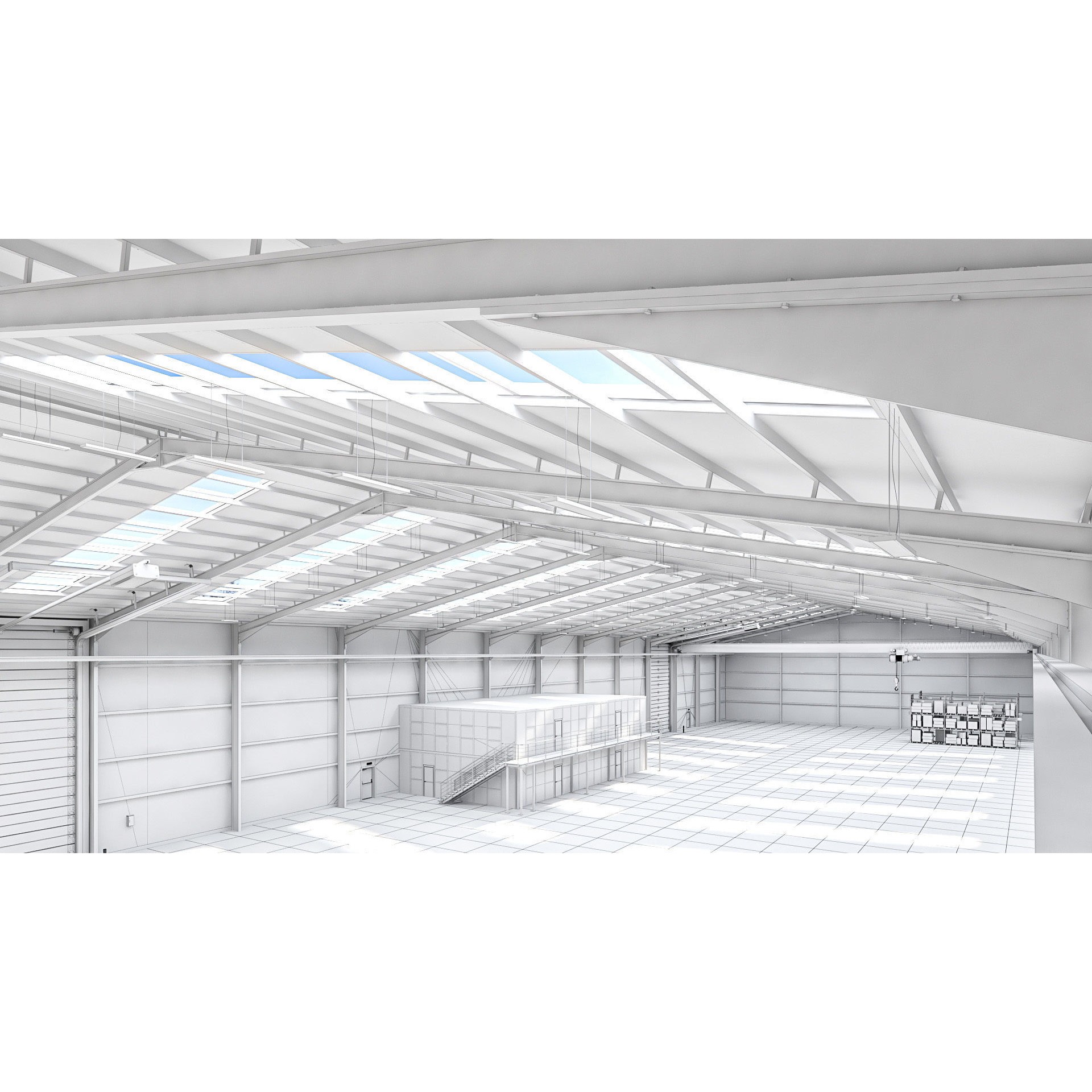 Warehouse 2 Box - Game-Ready 3D Model - View 27