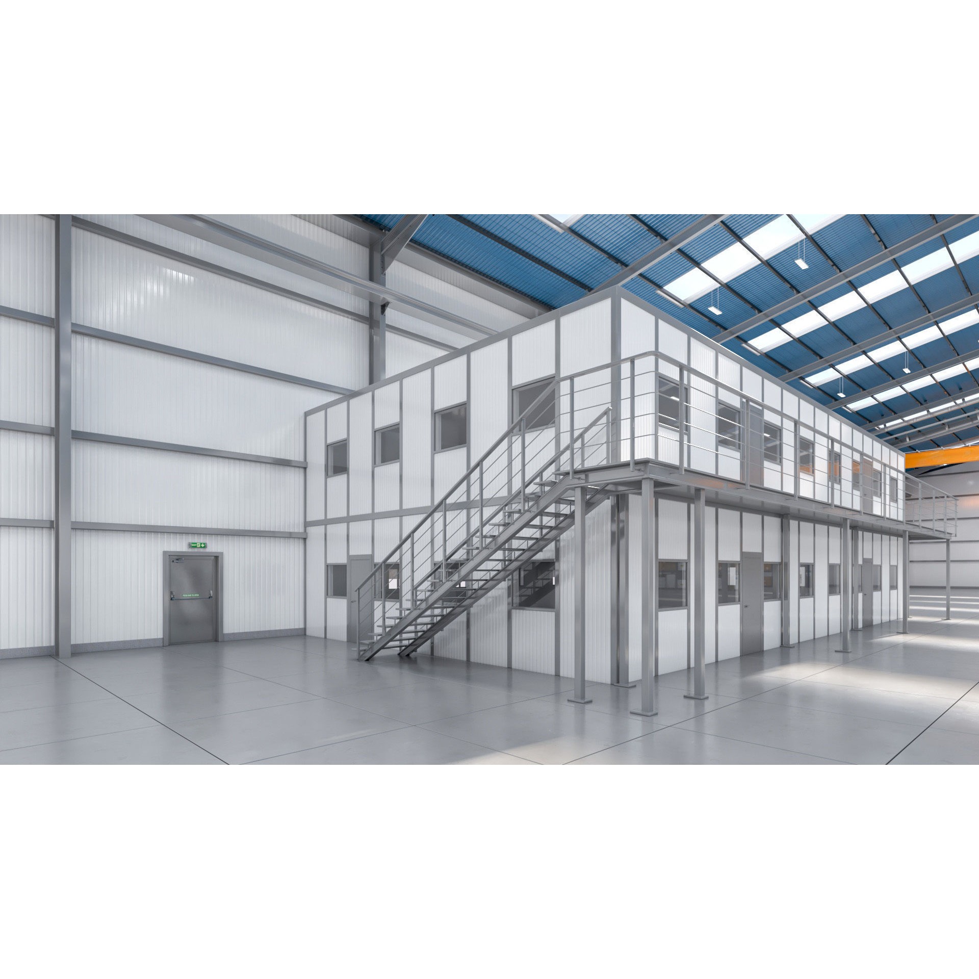 Warehouse 2 Box - Game-Ready 3D Model - View 7