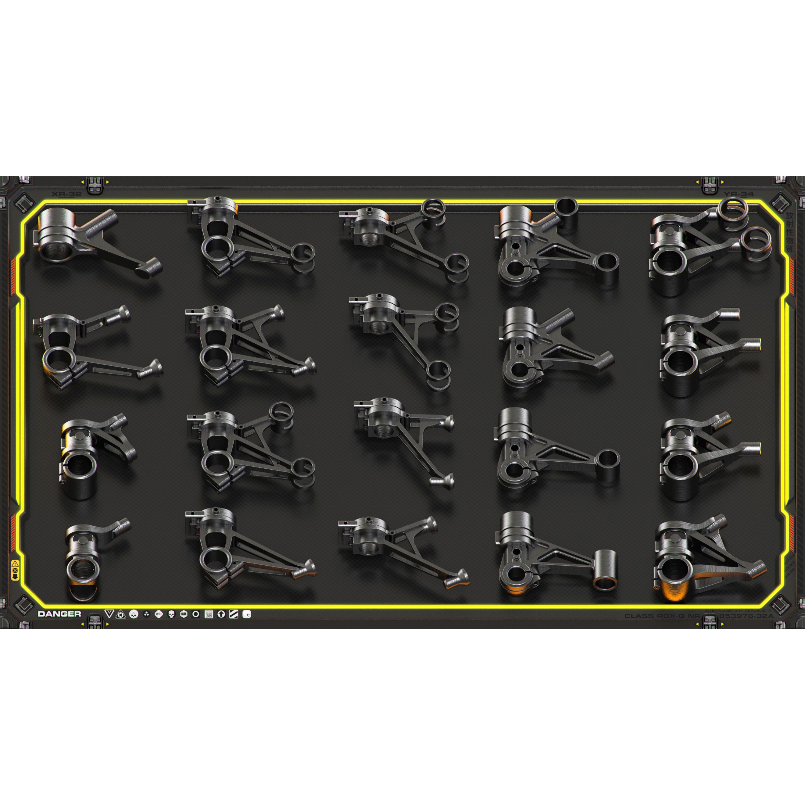 Sci-Fi Hard Surface Kitbash - Game-Ready 3D Model - View 10