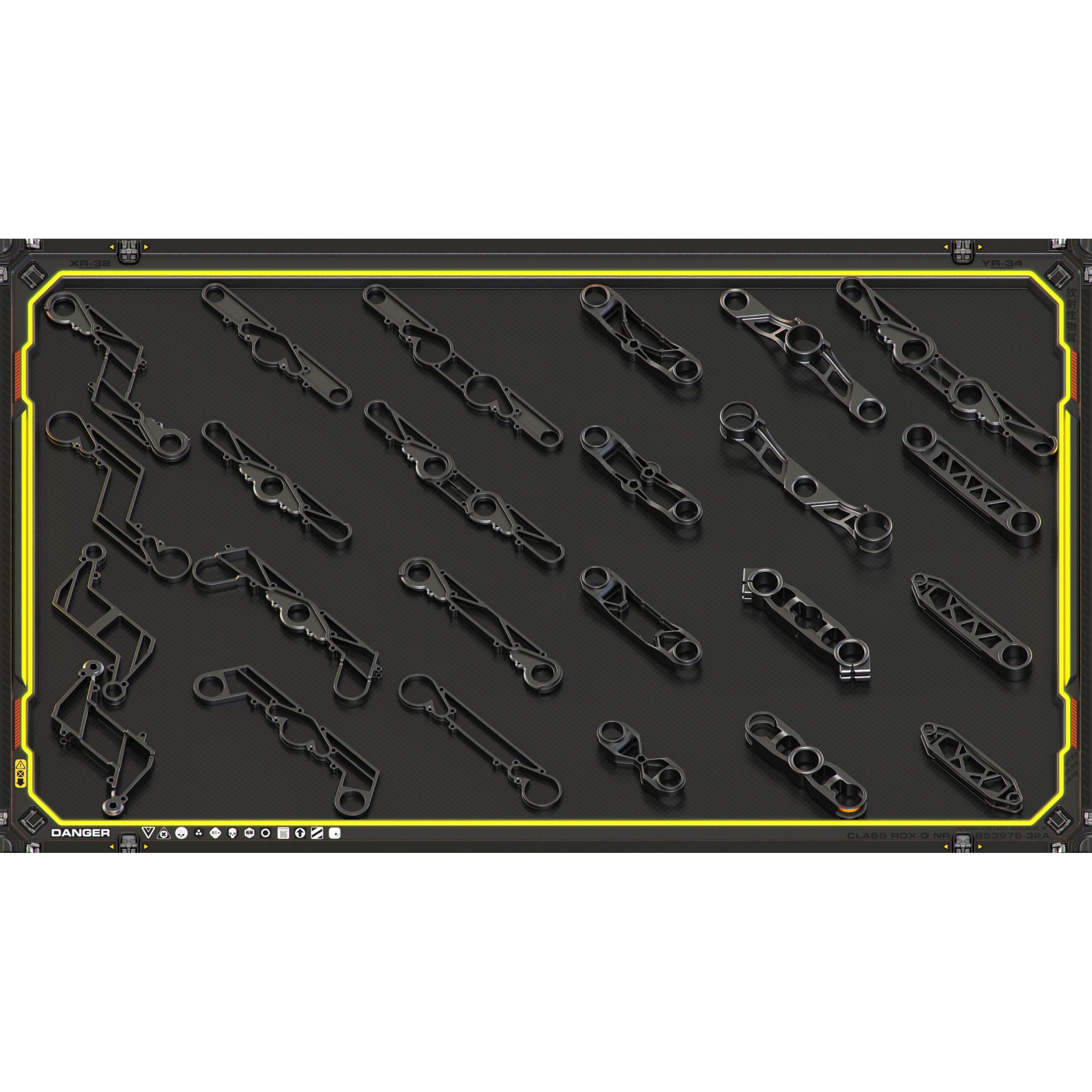 Sci-Fi Hard Surface Kitbash - Game-Ready 3D Model - View 16