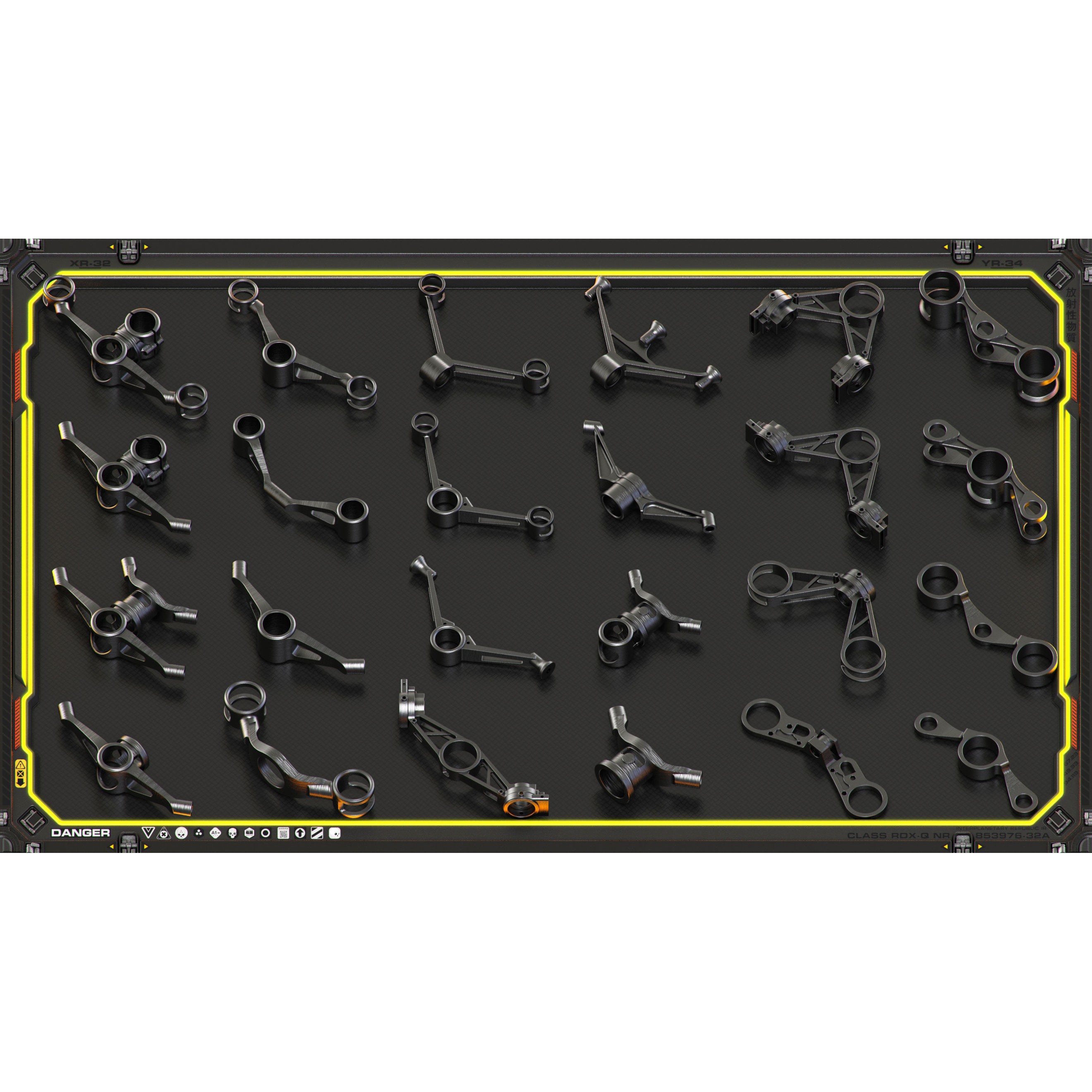 Sci-Fi Hard Surface Kitbash - Game-Ready 3D Model - View 18