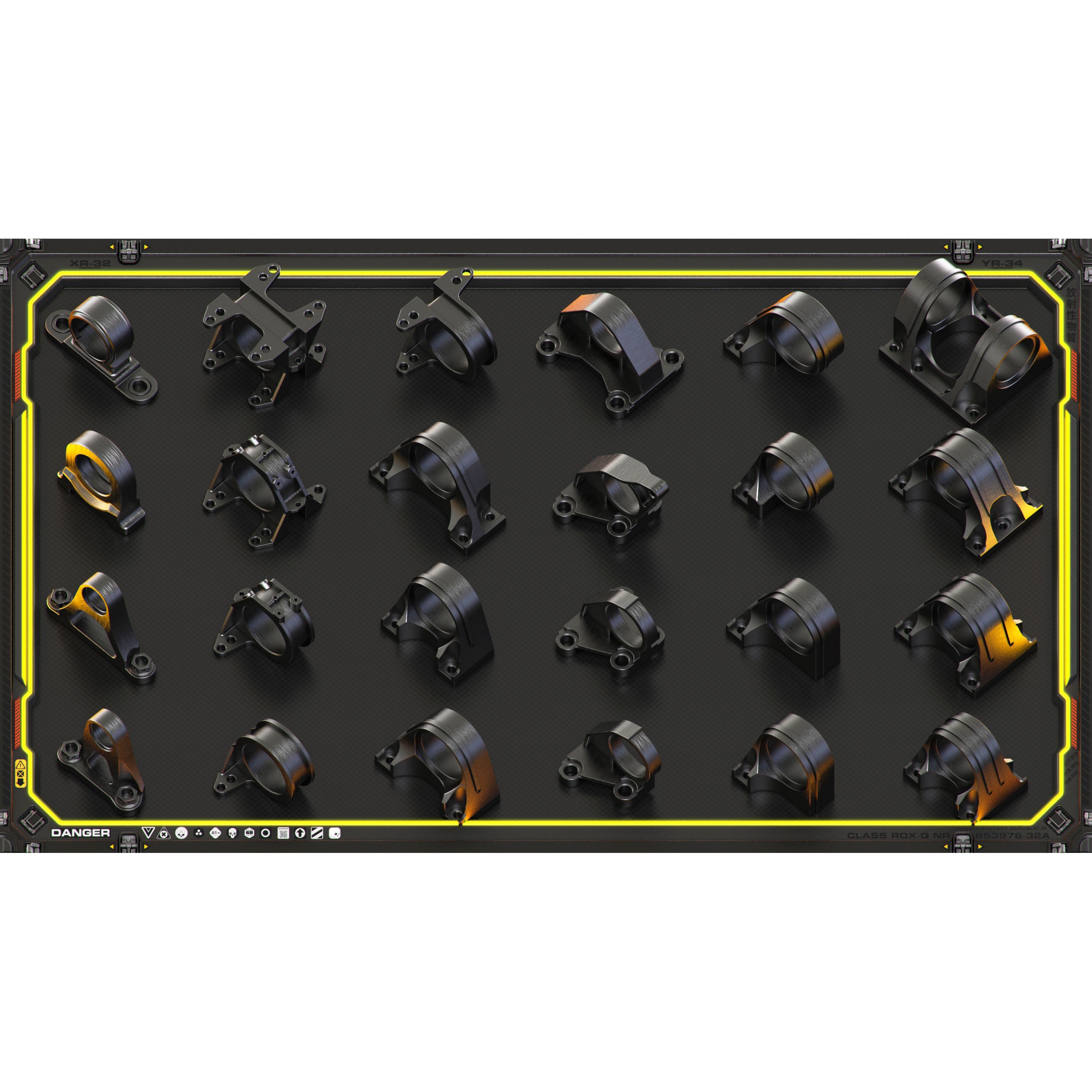 Sci-Fi Hard Surface Kitbash - Game-Ready 3D Model - View 19