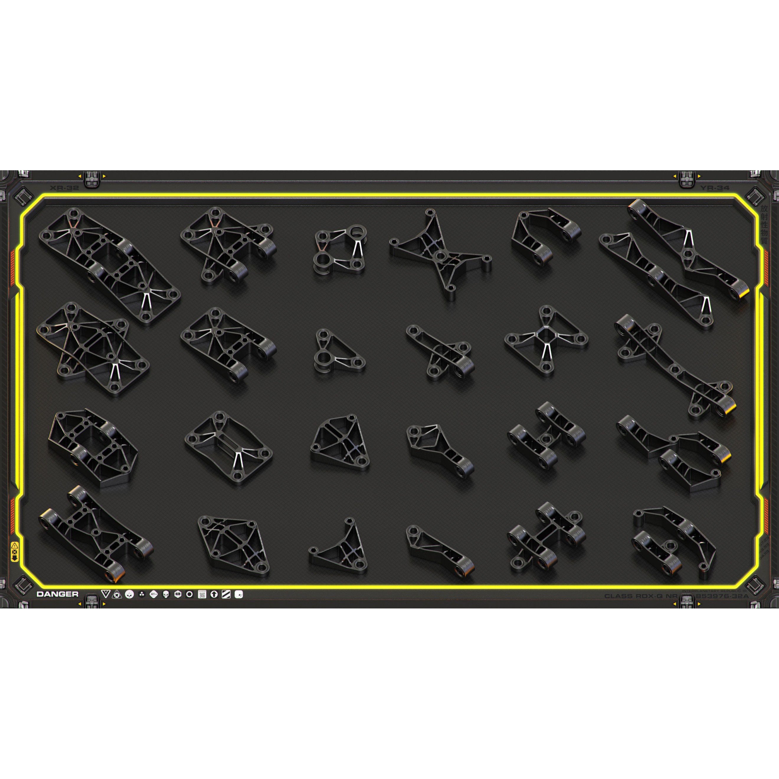 Sci-Fi Hard Surface Kitbash - Game-Ready 3D Model - View 20