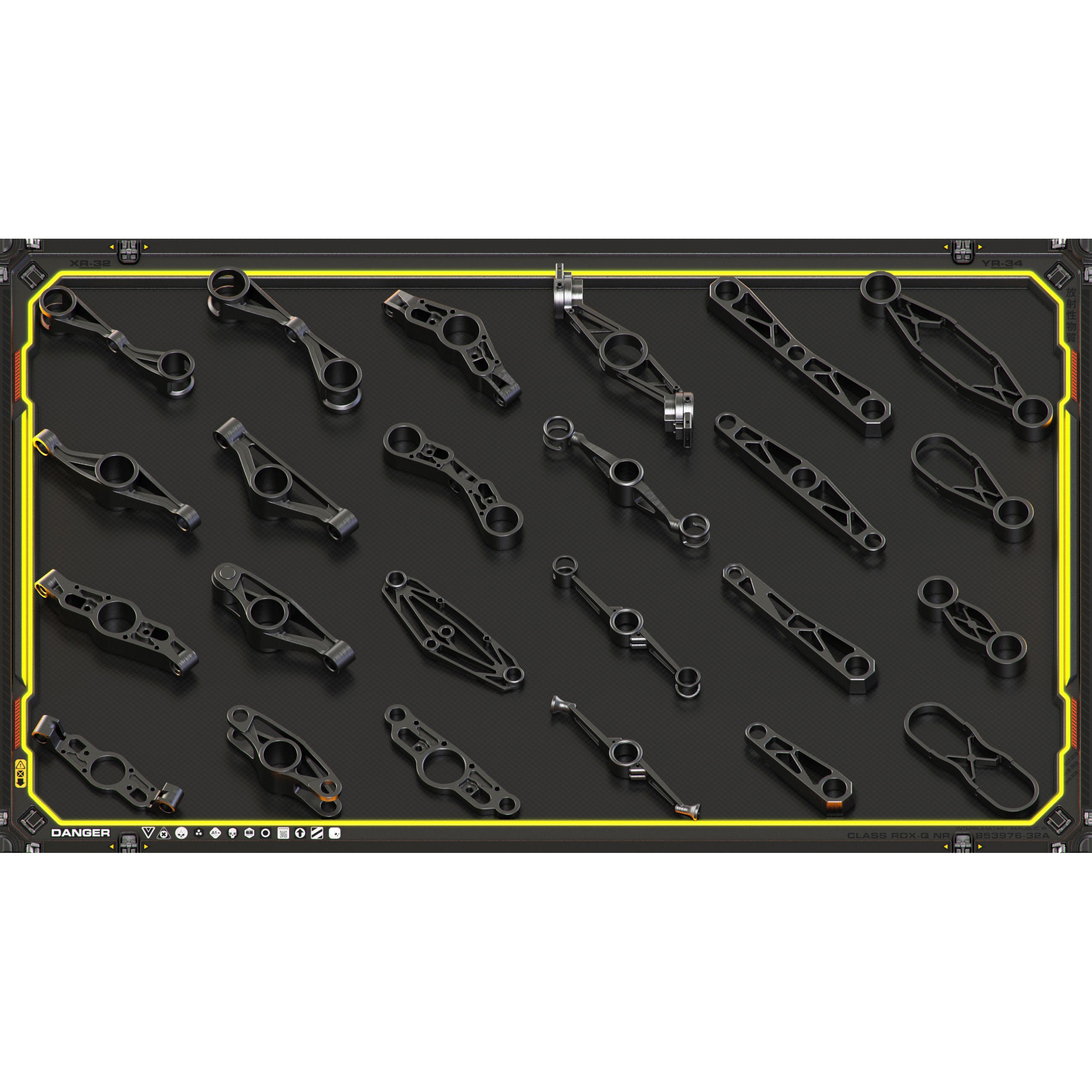 Sci-Fi Hard Surface Kitbash - Game-Ready 3D Model - View 23