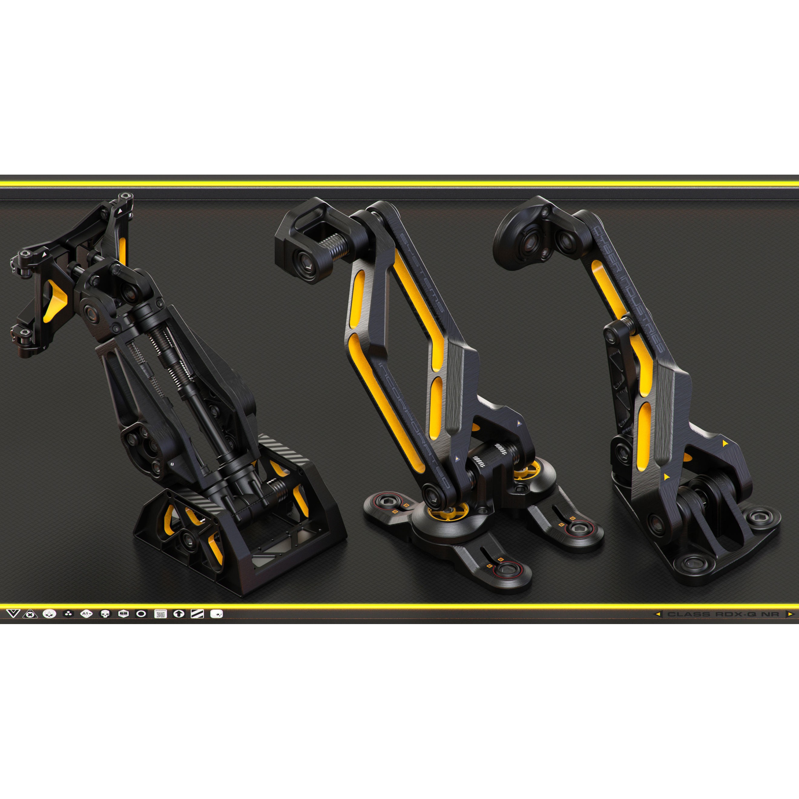 Sci-Fi Hard Surface Kitbash - Game-Ready 3D Model - View 3