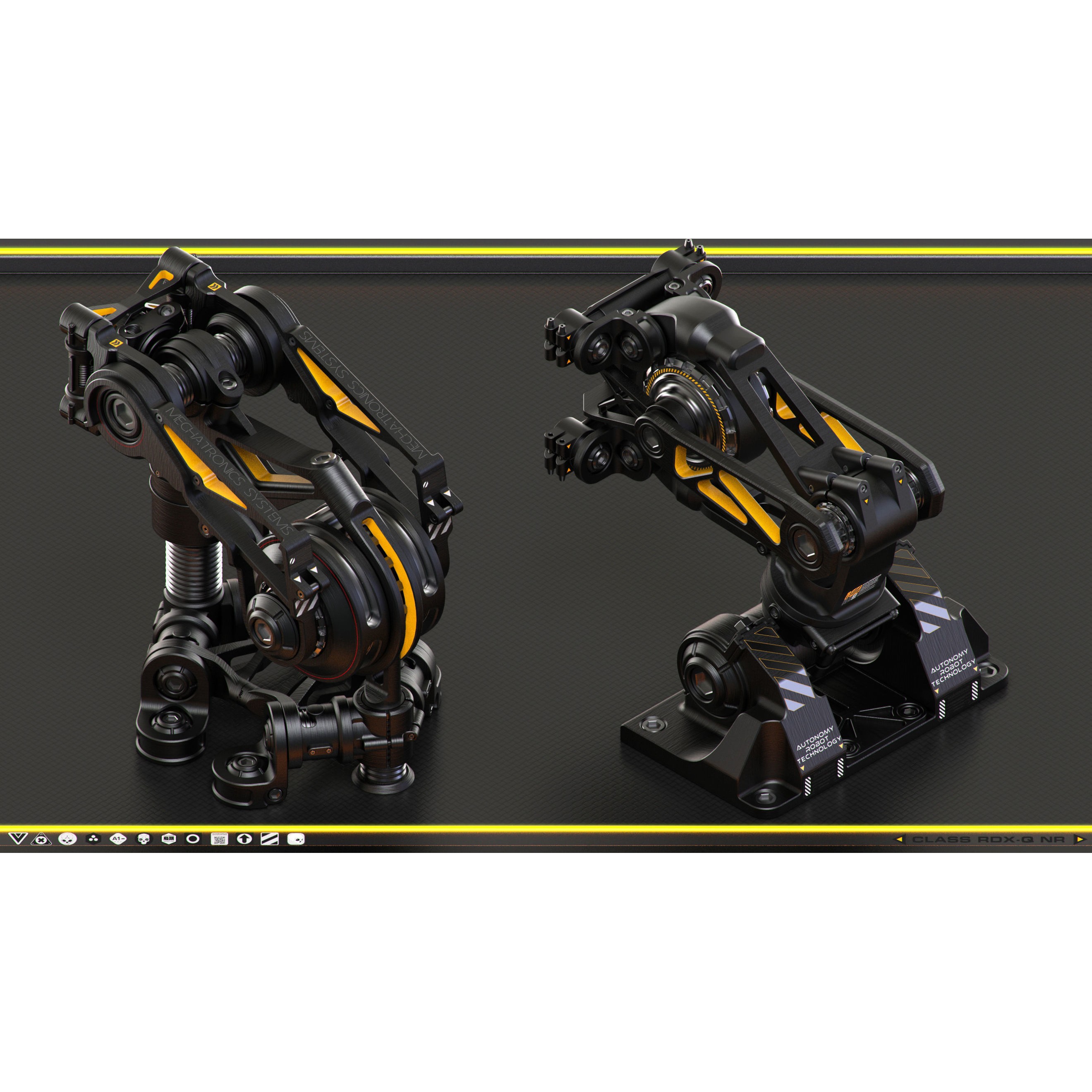 Sci-Fi Hard Surface Kitbash - Game-Ready 3D Model - View 5