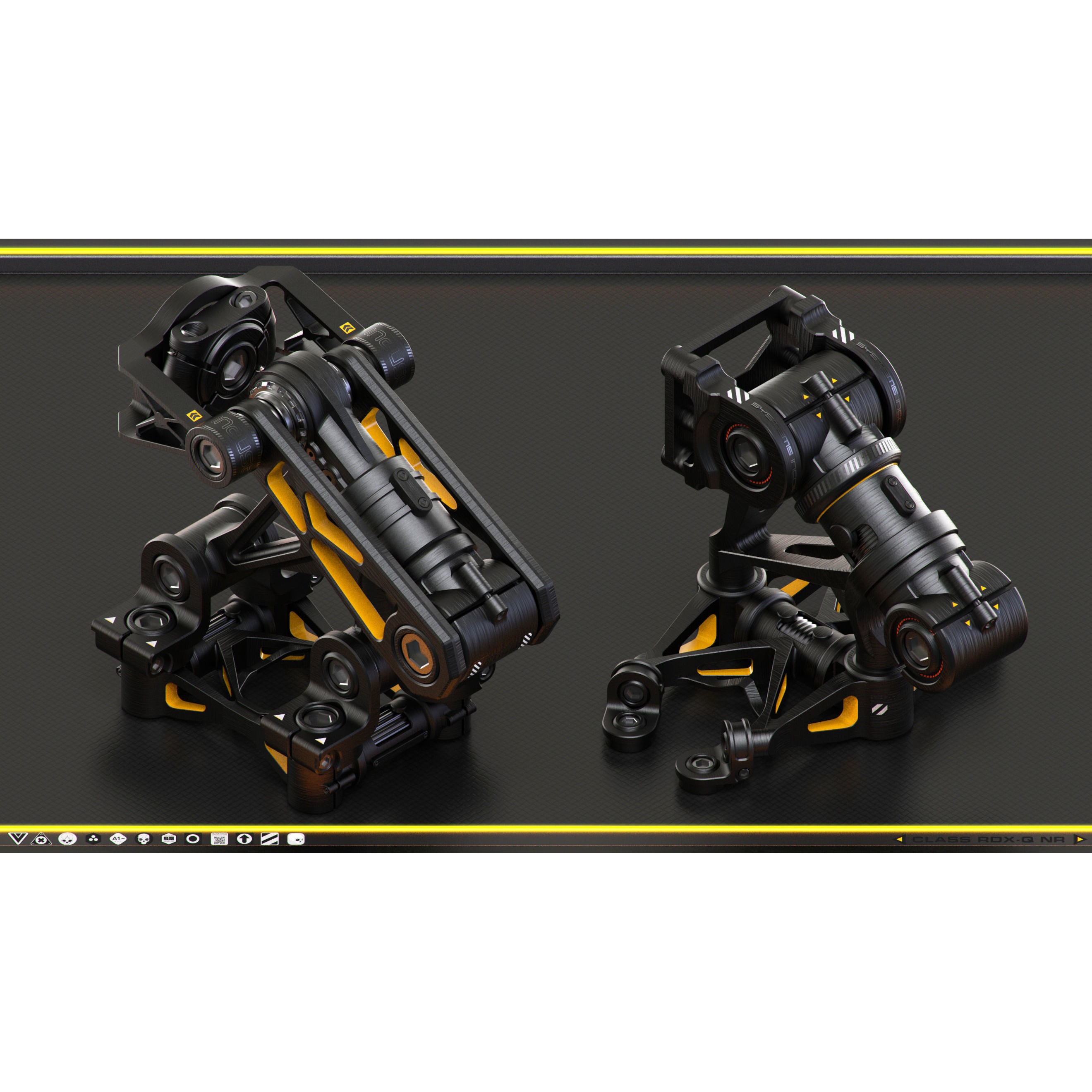 Sci-Fi Hard Surface Kitbash - Game-Ready 3D Model - View 6