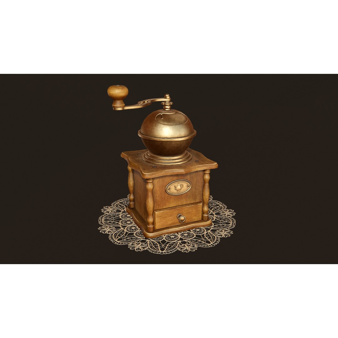 Victorian Kitchen Props Pack 3D Model – Low Poly PBR Game Asset, FBX, Unity - View 19