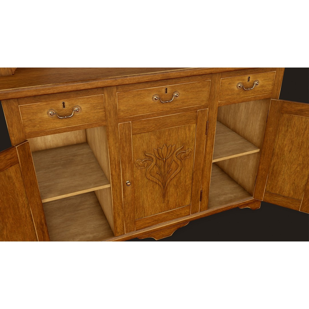 Victorian Kitchen Props Pack 3D Model – Low Poly PBR Game Asset, FBX, Unity - View 21