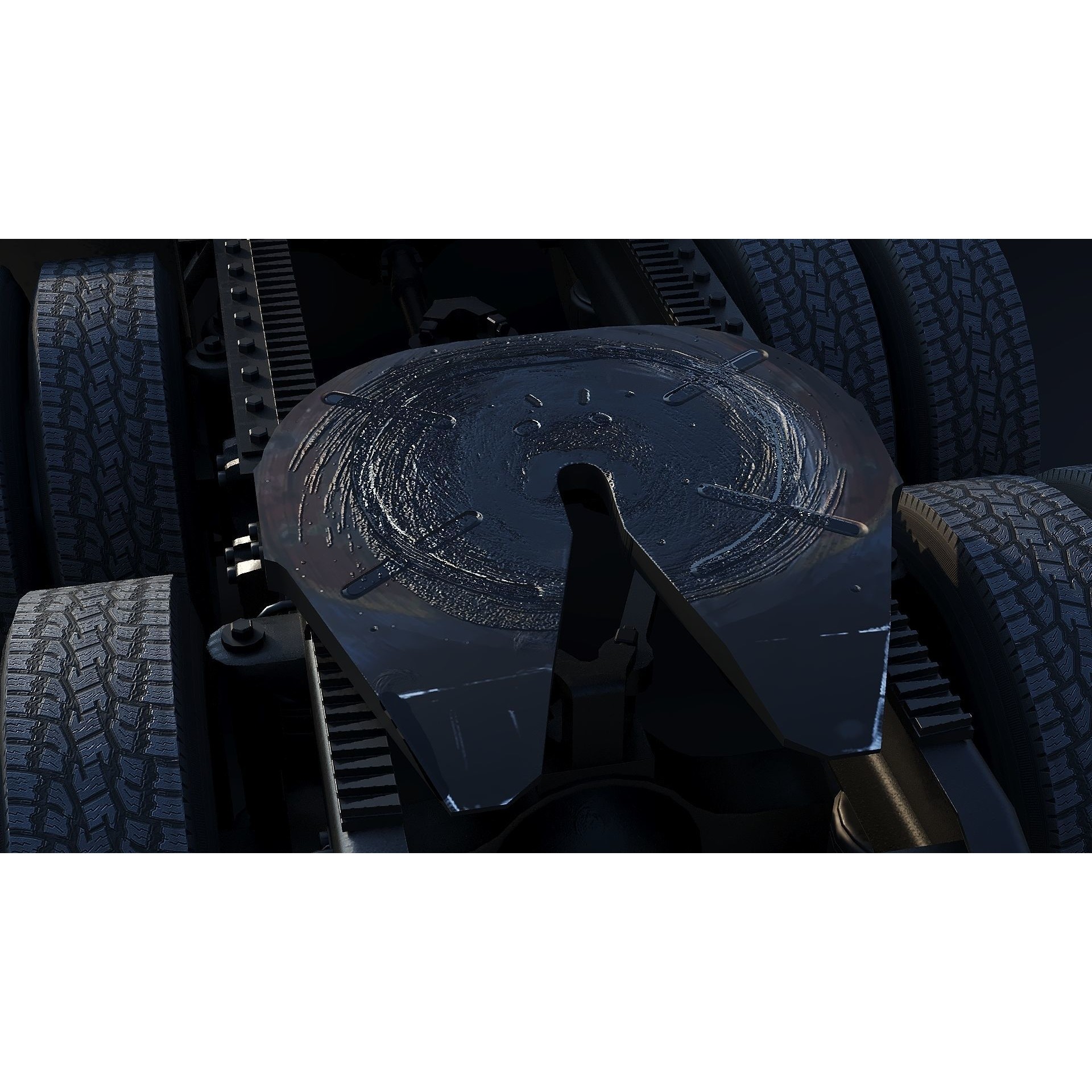 Kenworth W900 Sleeper - Low-Poly Game-Ready 3D Model - View 32