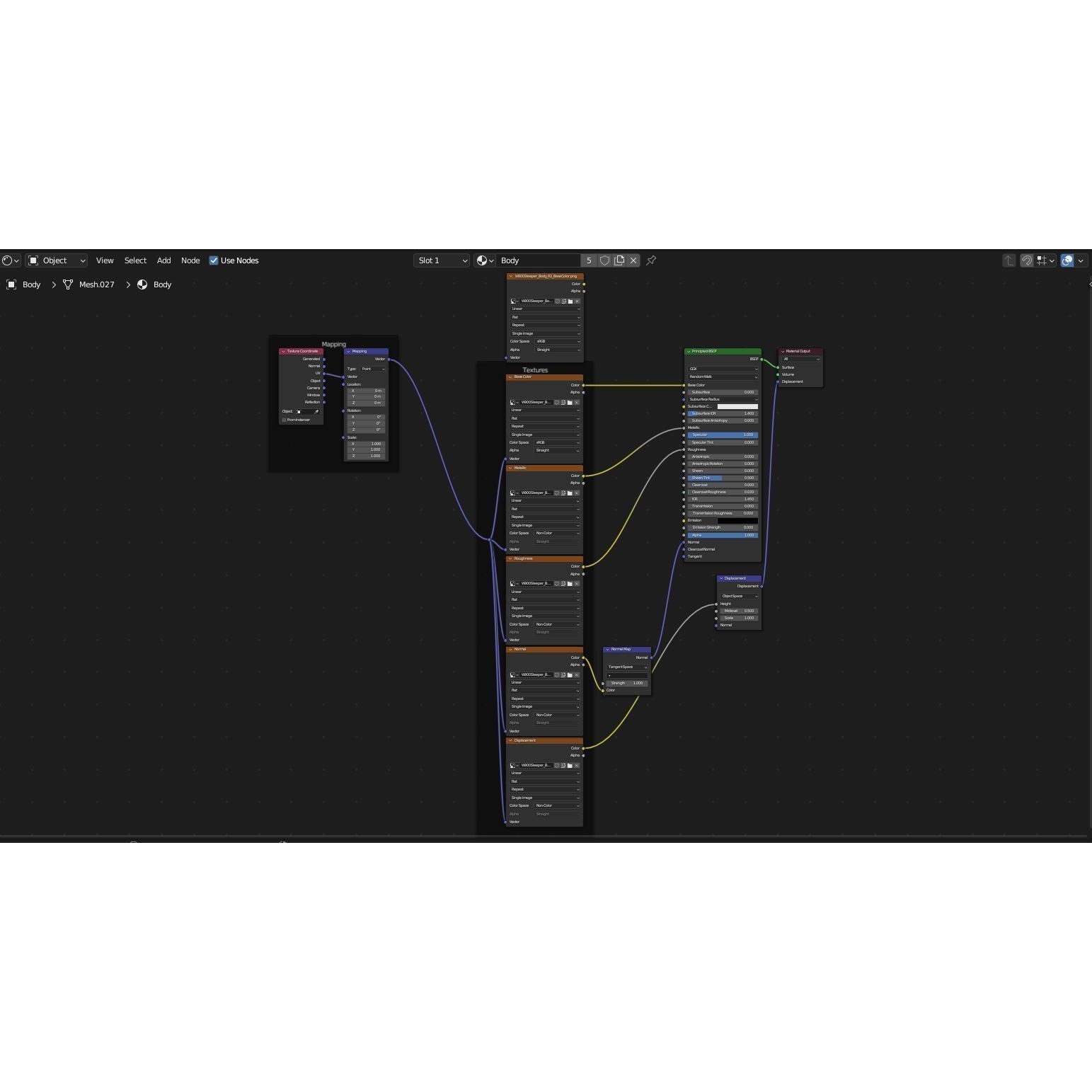 Kenworth W900 Sleeper - Low-Poly Game-Ready 3D Model - View 68