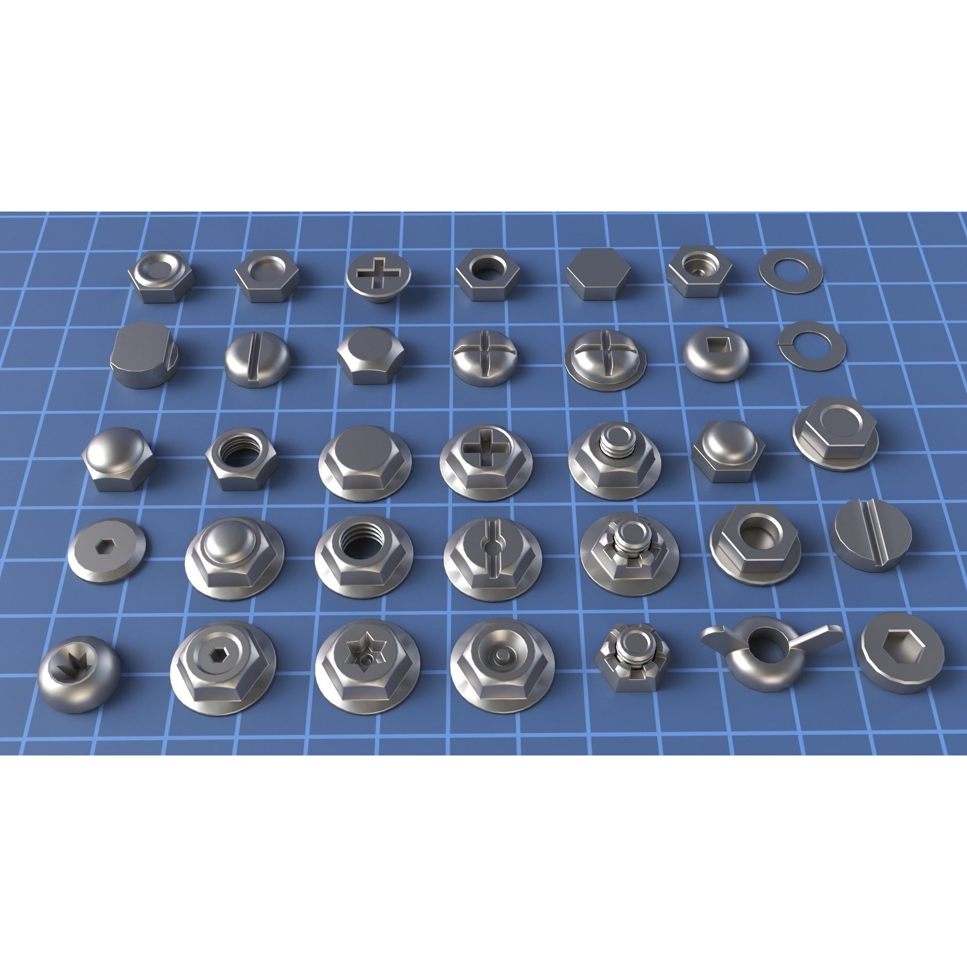 Industrial Kitbash - Low-Poly Game-Ready 3D Model - View 19
