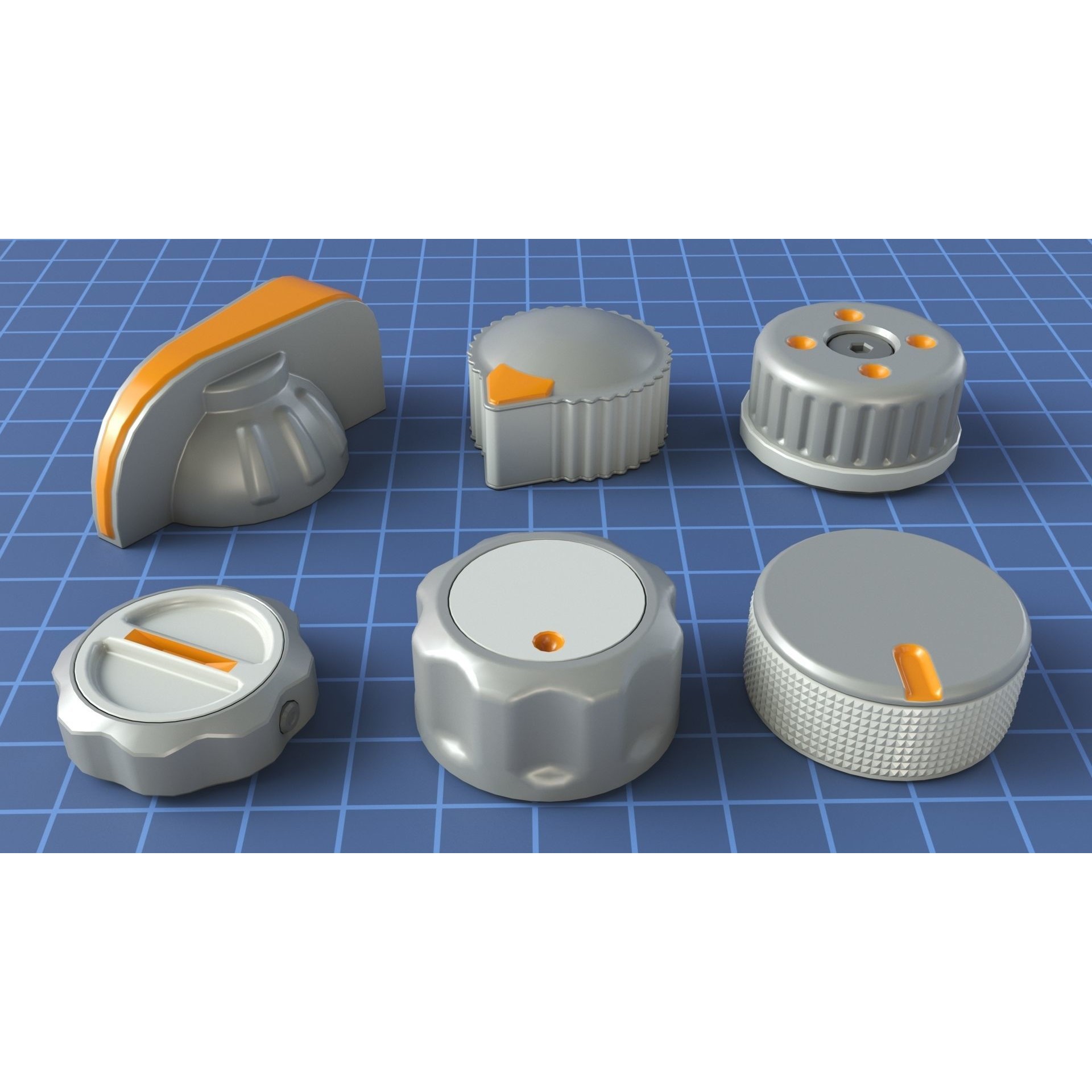 Industrial Kitbash - Low-Poly Game-Ready 3D Model - View 6