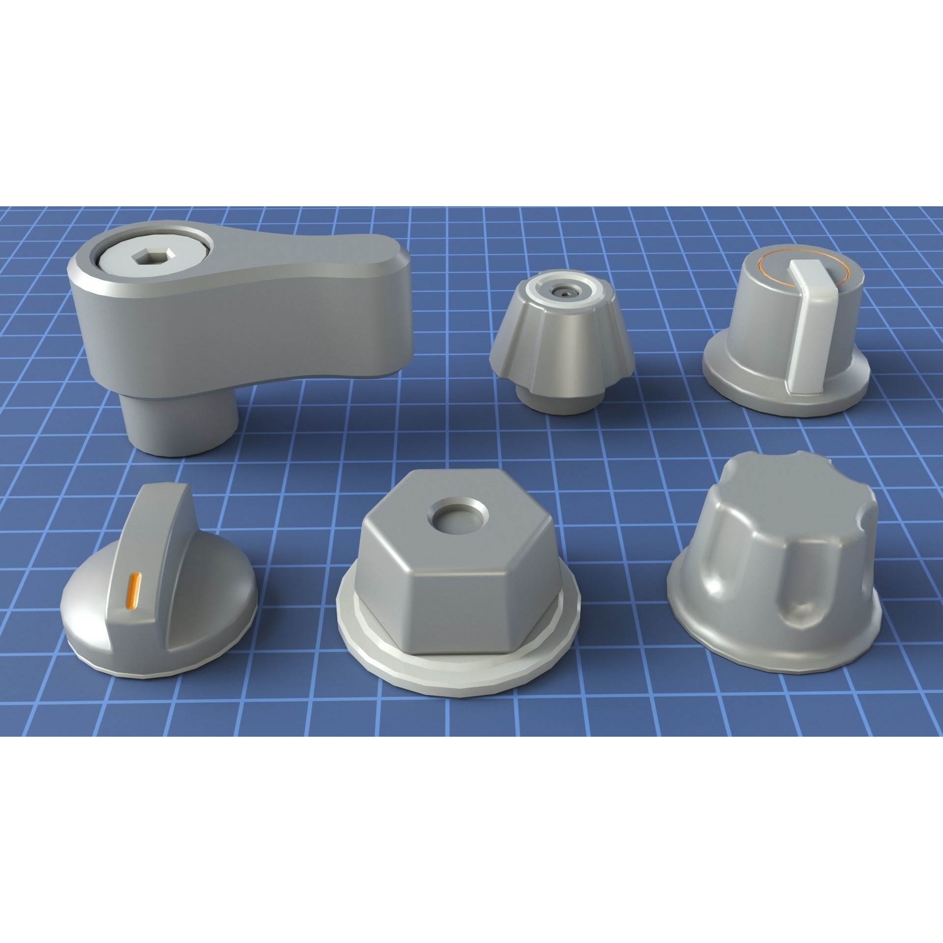 Industrial Kitbash - Low-Poly Game-Ready 3D Model - View 8