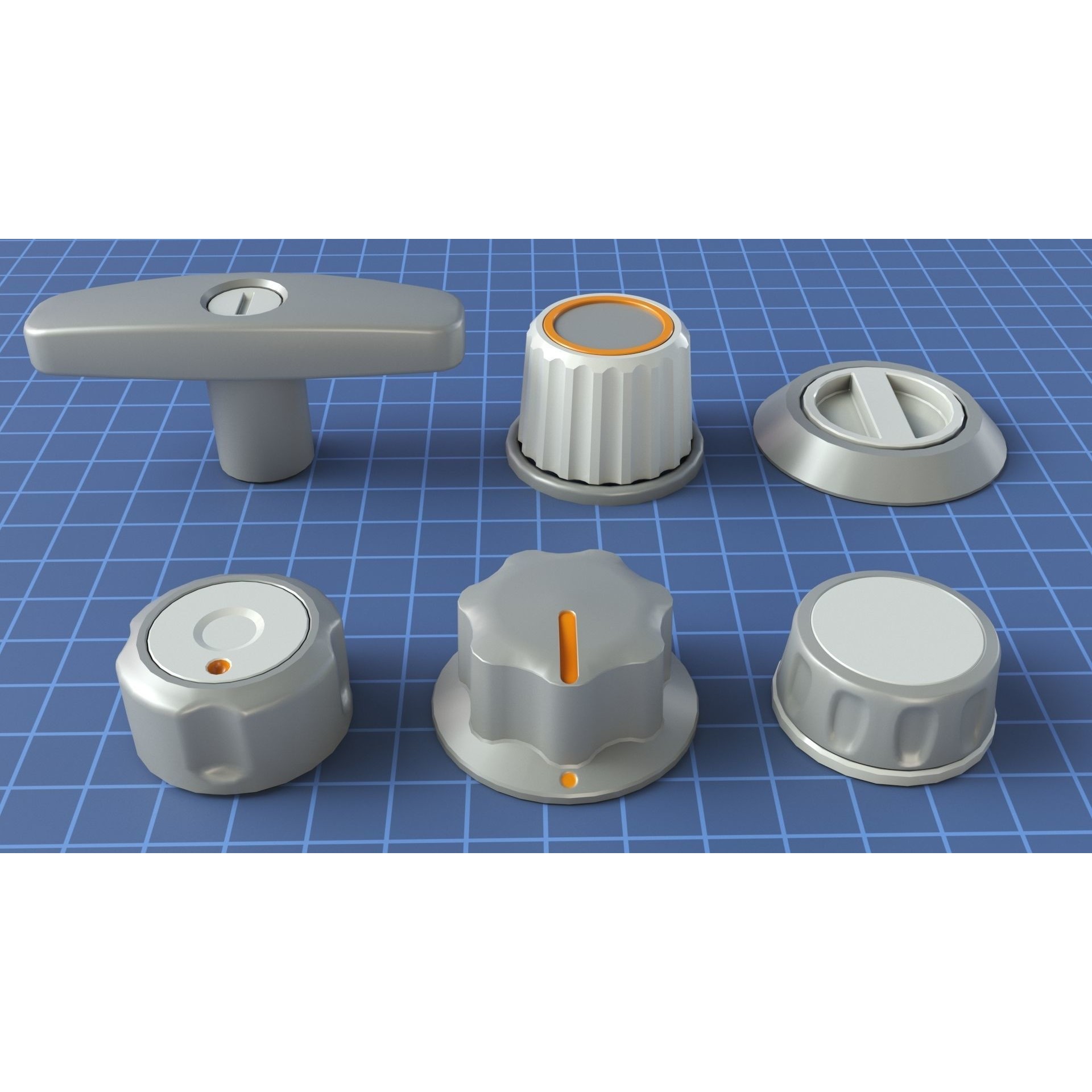 Industrial Kitbash - Low-Poly Game-Ready 3D Model - View 9