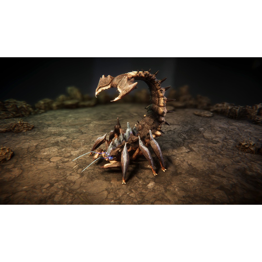 Insect Beasts 3D Model – Low Poly Animated Creatures, FBX - View 6
