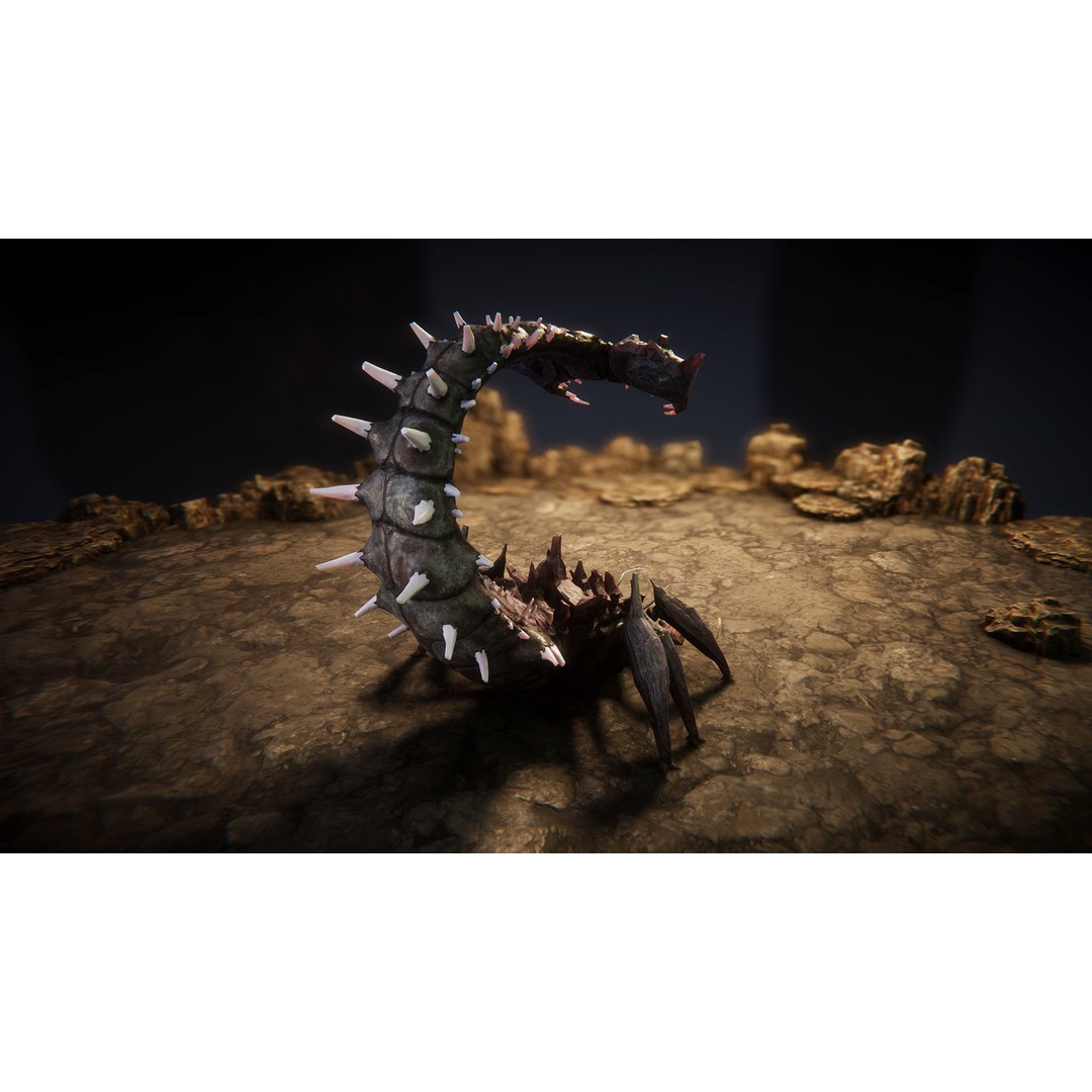 Insect Beasts 3D Model – Low Poly Animated Creatures, FBX - View 9