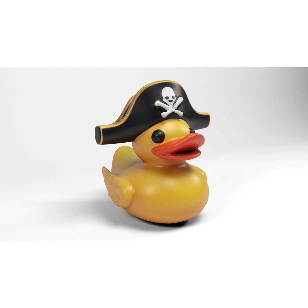 Ducklings 3D Model – Low Poly Animal Asset for Games and Animation - View 11