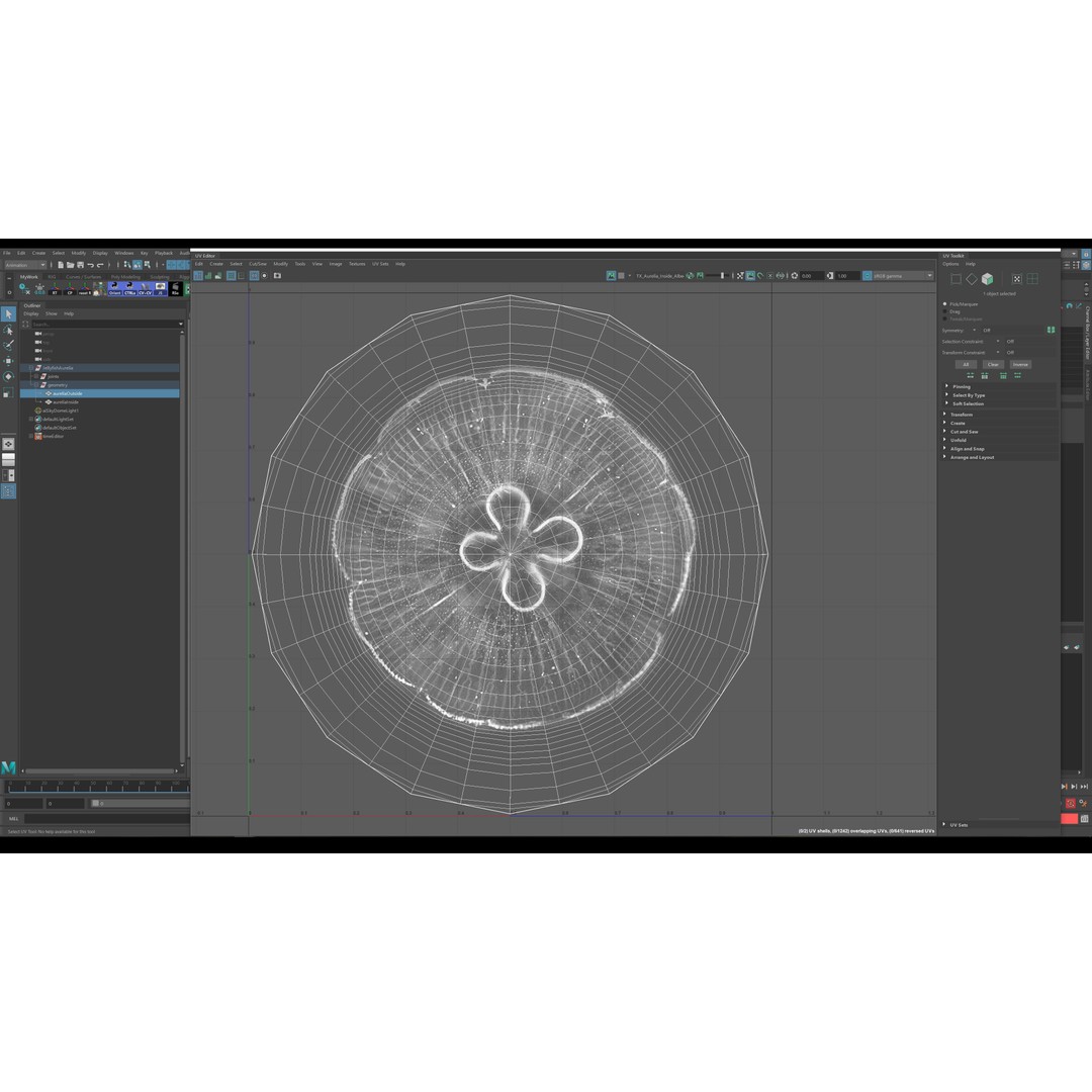 Jellyfish 3D Model – Low Poly Animated Marine Asset, FBX, PBR - View 16