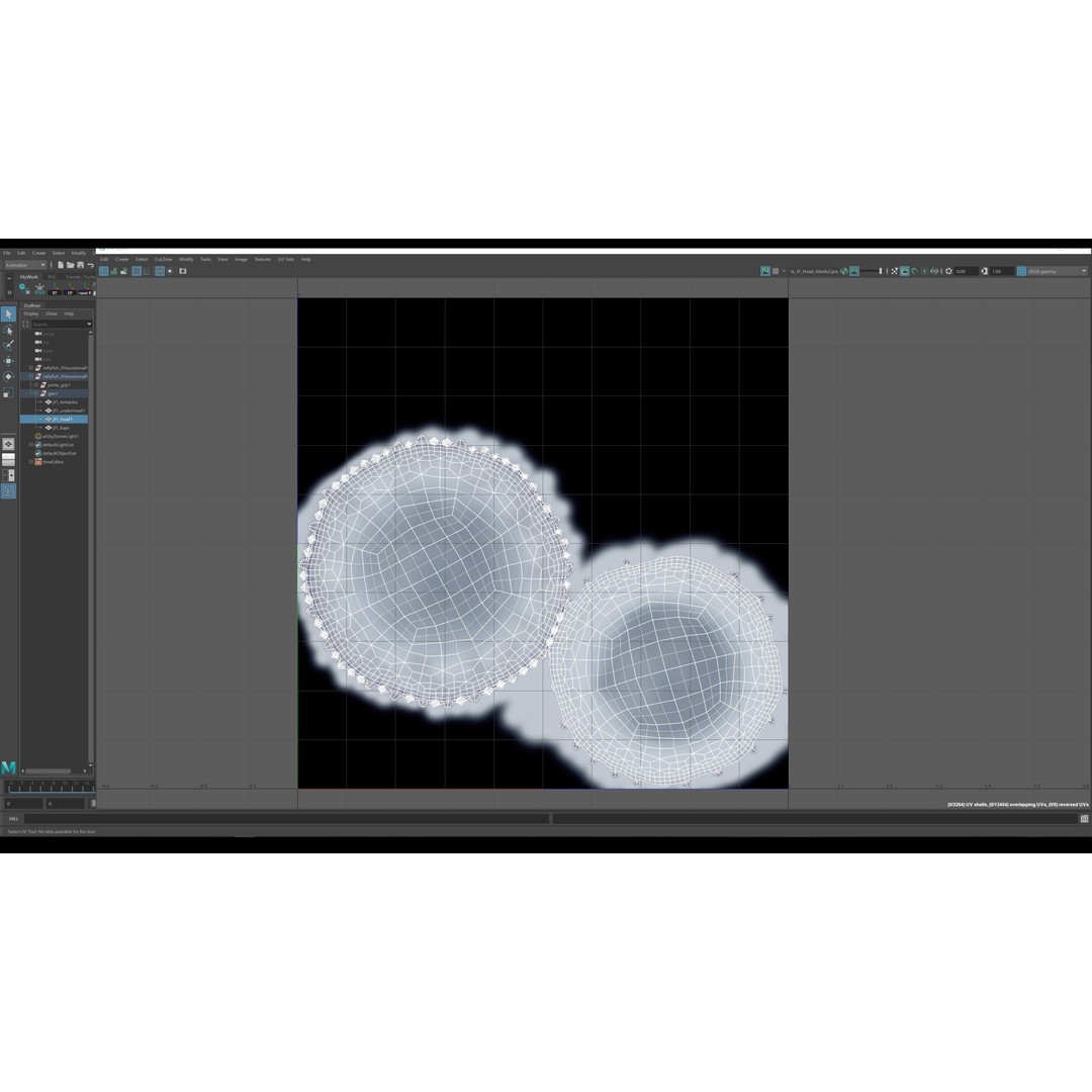 Jellyfish 3D Model – Low Poly Animated Marine Asset, FBX, PBR - View 23