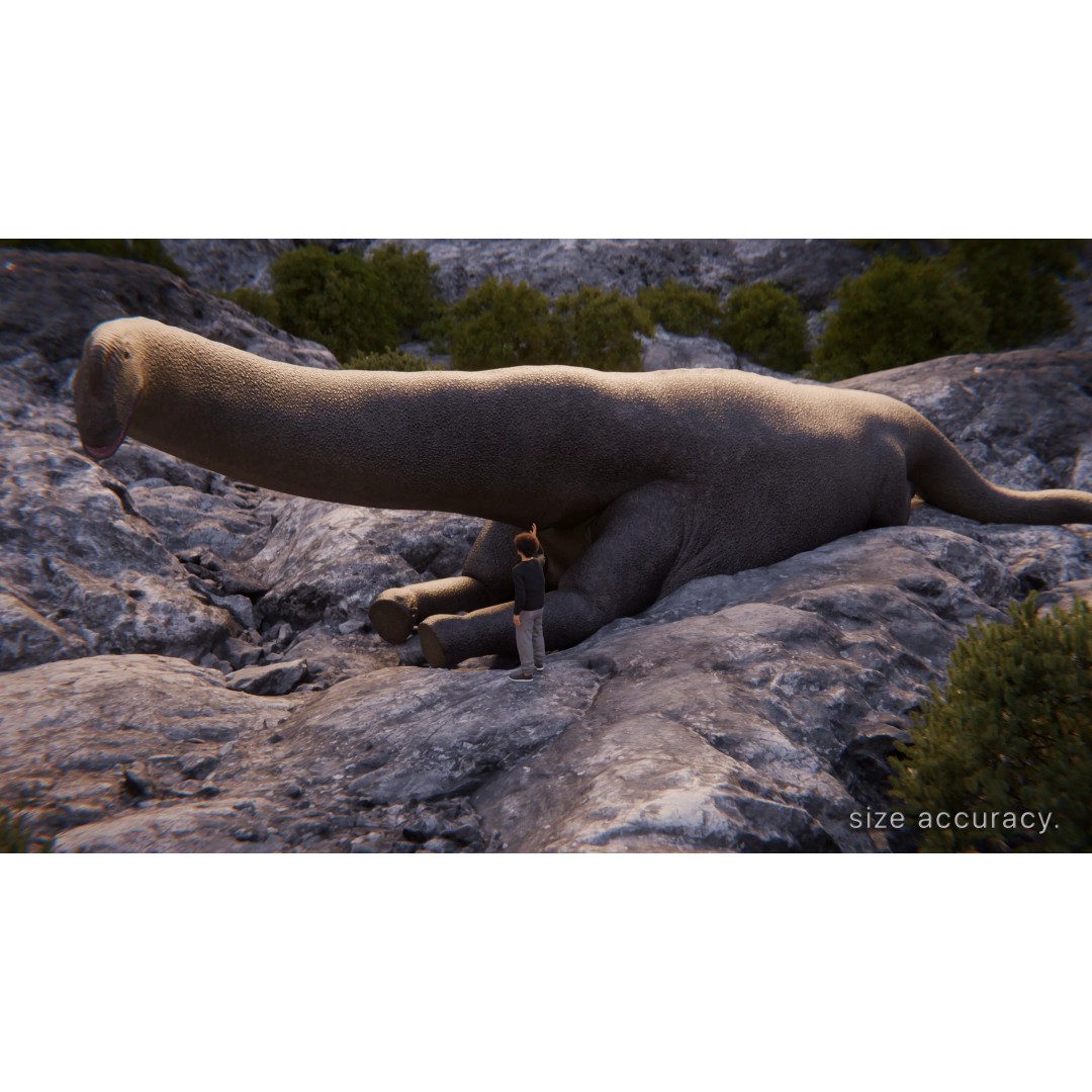 Brachiosaurus 3D Model – Rigged Low-Poly Dinosaur with PBR Textures - View 17
