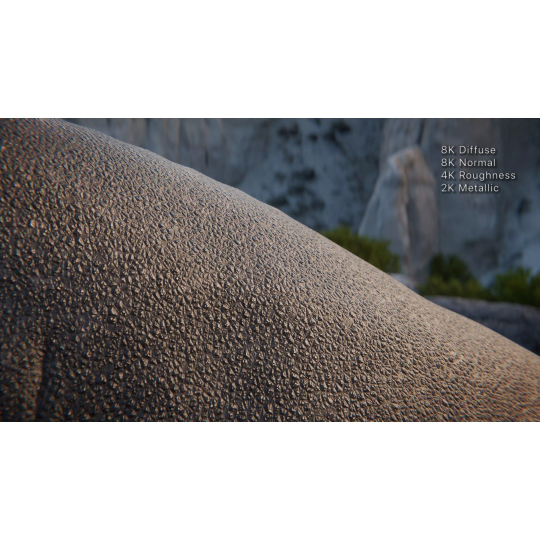 Brachiosaurus 3D Model – Rigged Low-Poly Dinosaur with PBR Textures - View 6