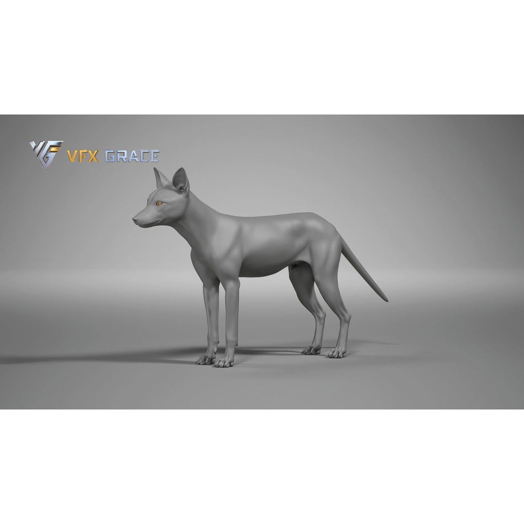 Red Fox 3D Model – High Poly Game-Ready Character Asset for Unreal Engine - View 12