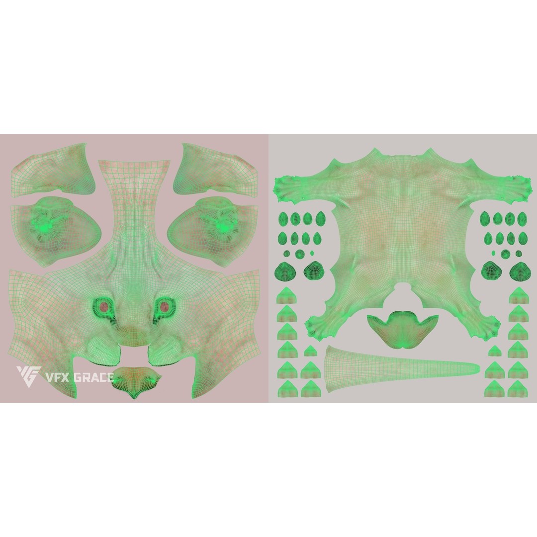 Grey Tabby Cat 3D Model – Rigged Character with Realistic Fur and Textures - View 20