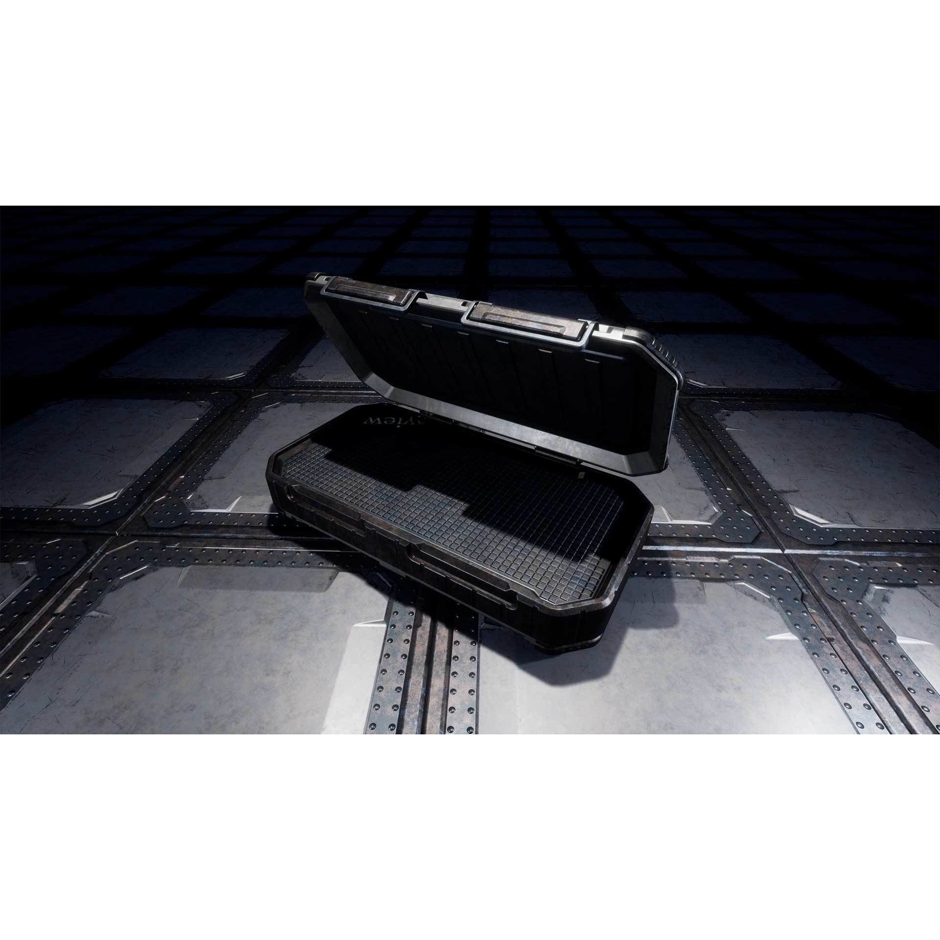 Sci-fi Cargo Container - Low-Poly Game-Ready 3D Model - View 8