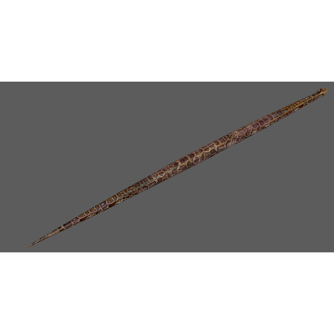 Burmese Python 3D Model – Rigged PBR Asset, Blender, FBX, OBJ - View 19