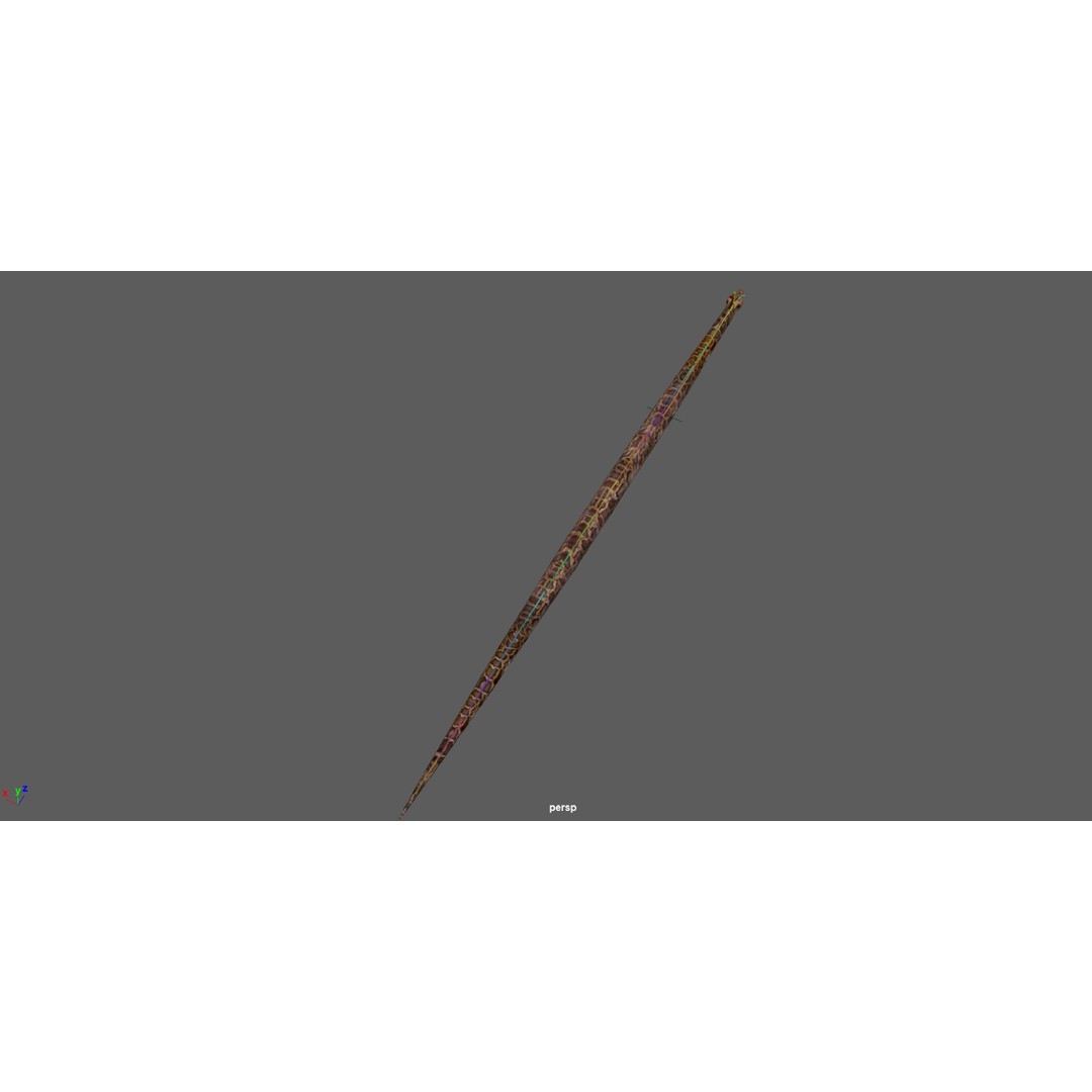 Burmese Python 3D Model – Rigged PBR Asset, Blender, FBX, OBJ - View 24