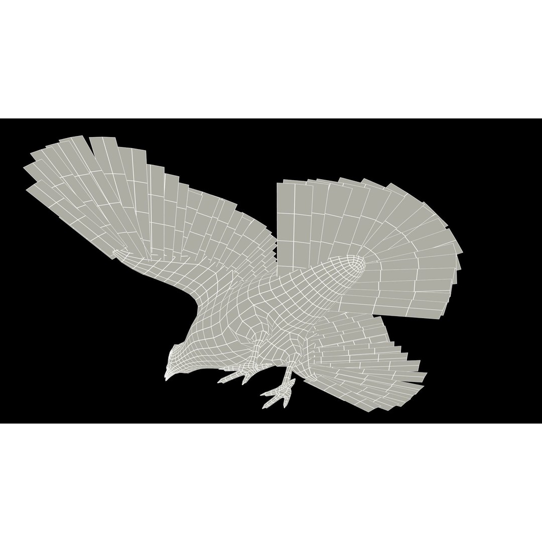 Ruffed Grouse 3D Model – Low Poly Animated Game Asset, FBX