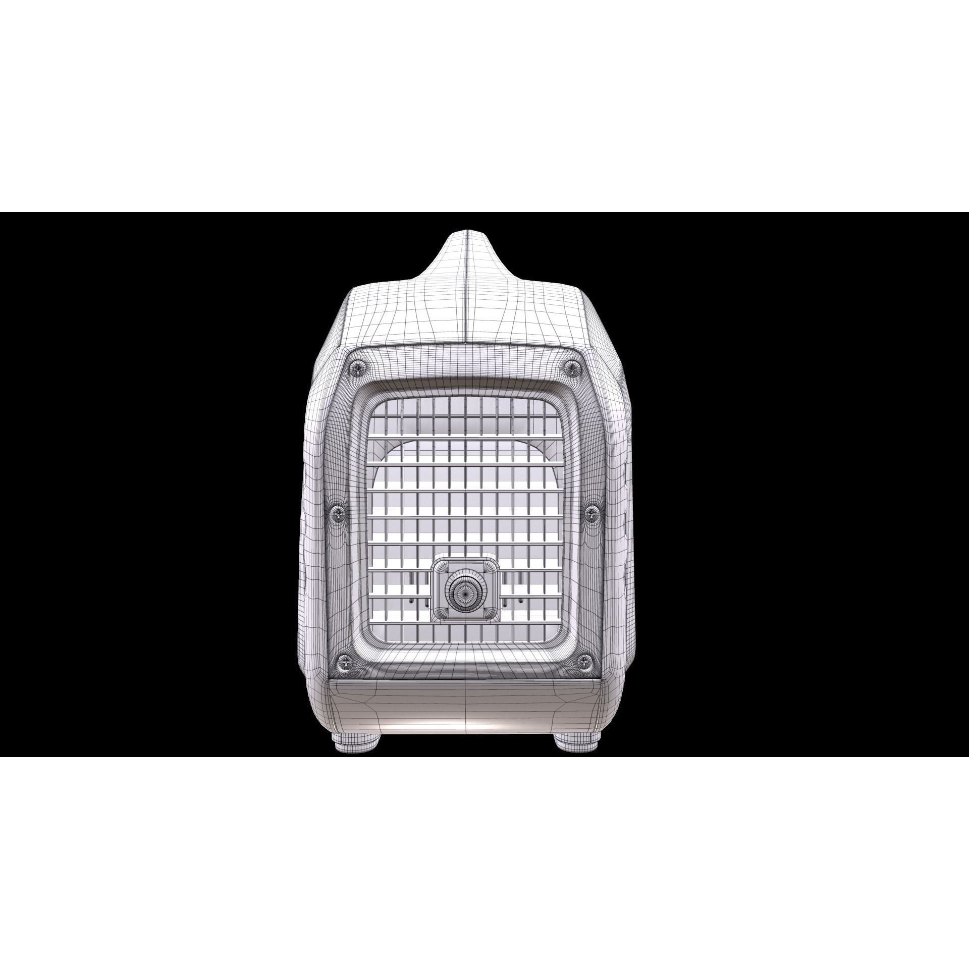 maXpeedingrods Portable Inverter Generator - Low-Poly Game-Ready 3D Model - View 11